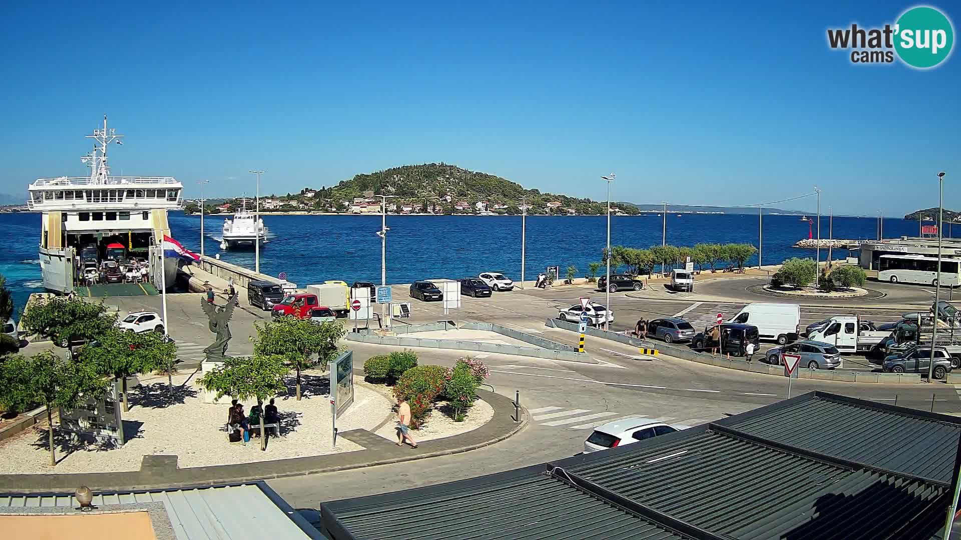 Cámara web UGLJAN – Transportar de Preko a Zadar