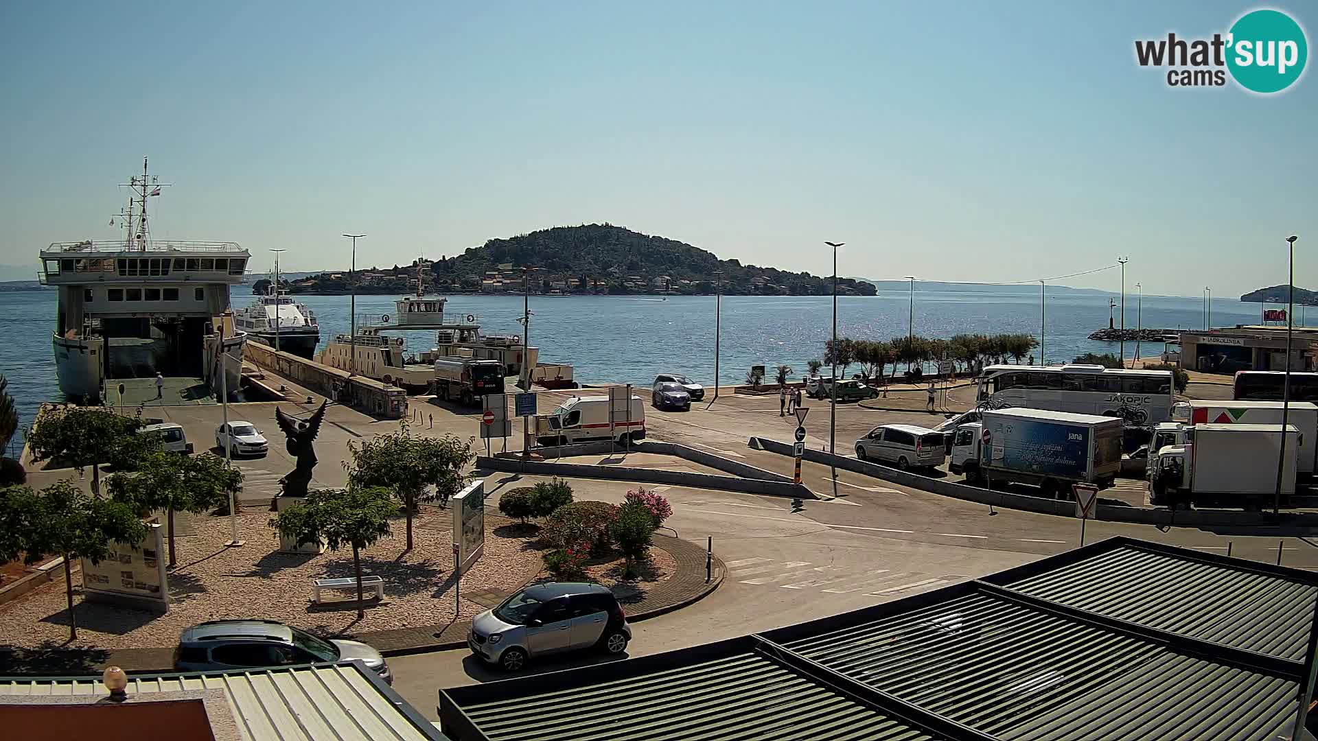Web cam UGLJAN – Ferry de Preko à Zadar