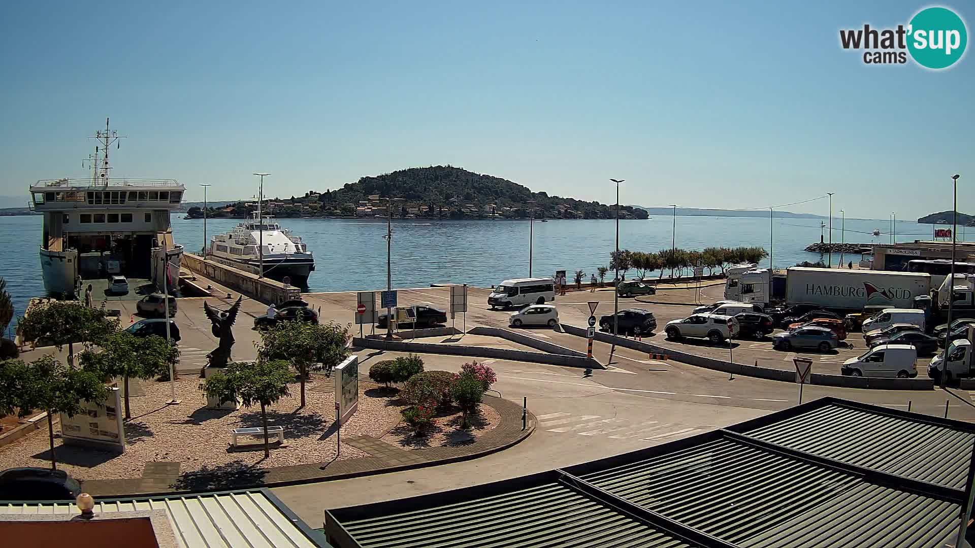 UGLJAN Webcam – Preko-Fähre nach Zadar