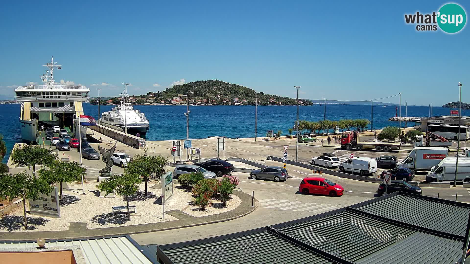UGLJAN Webcam – Preko-Fähre nach Zadar