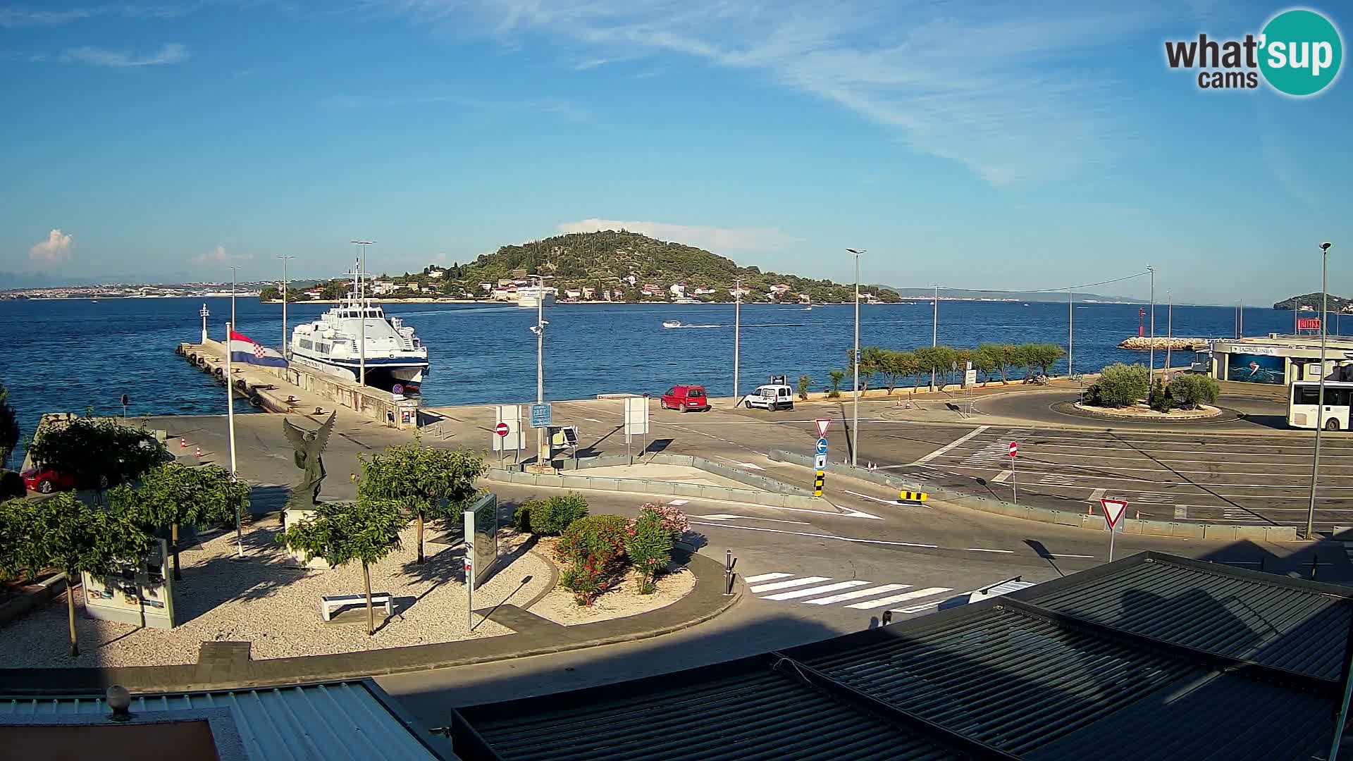 Web cam UGLJAN – Ferry de Preko à Zadar