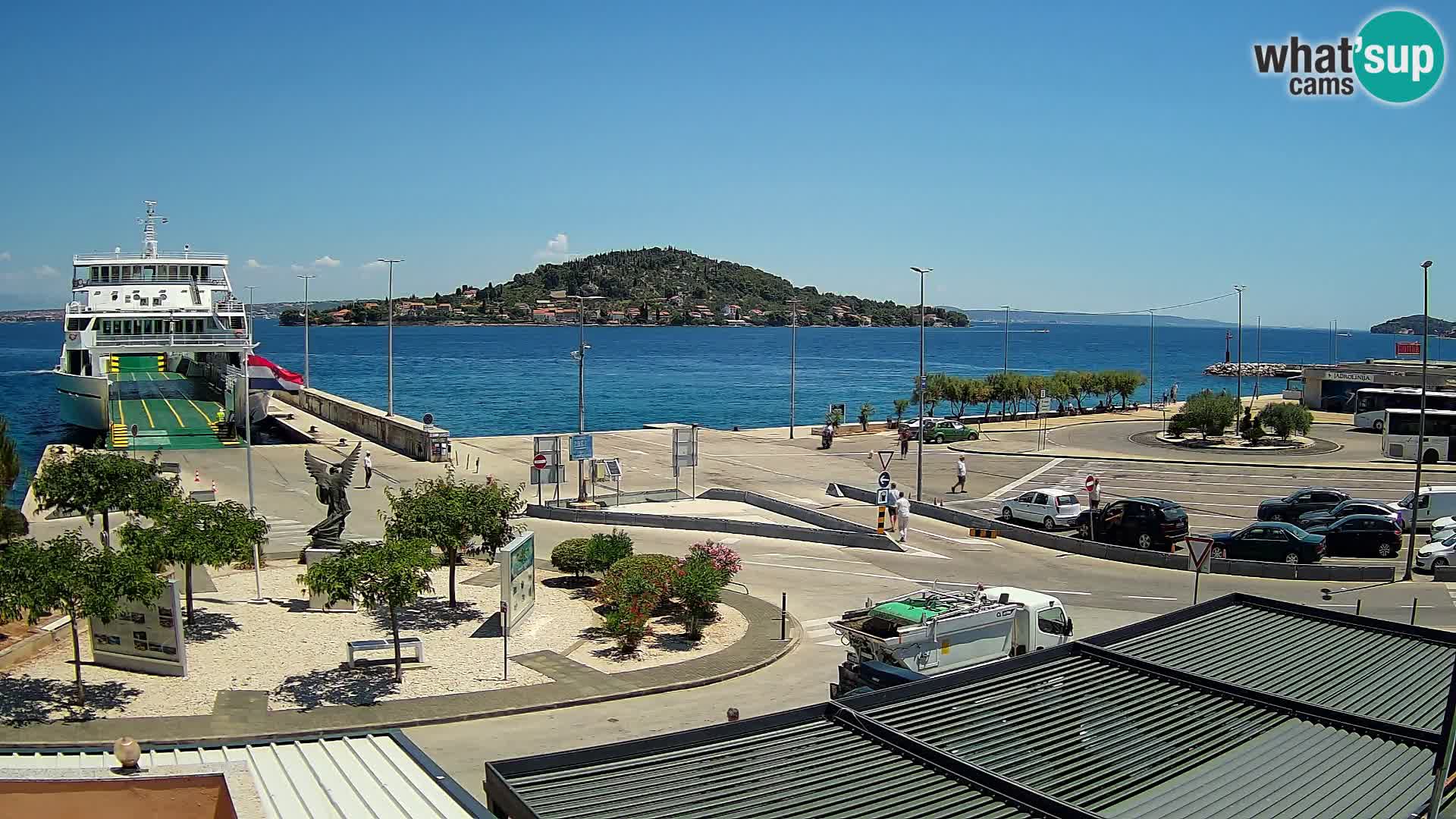 Web cam UGLJAN – Ferry de Preko à Zadar