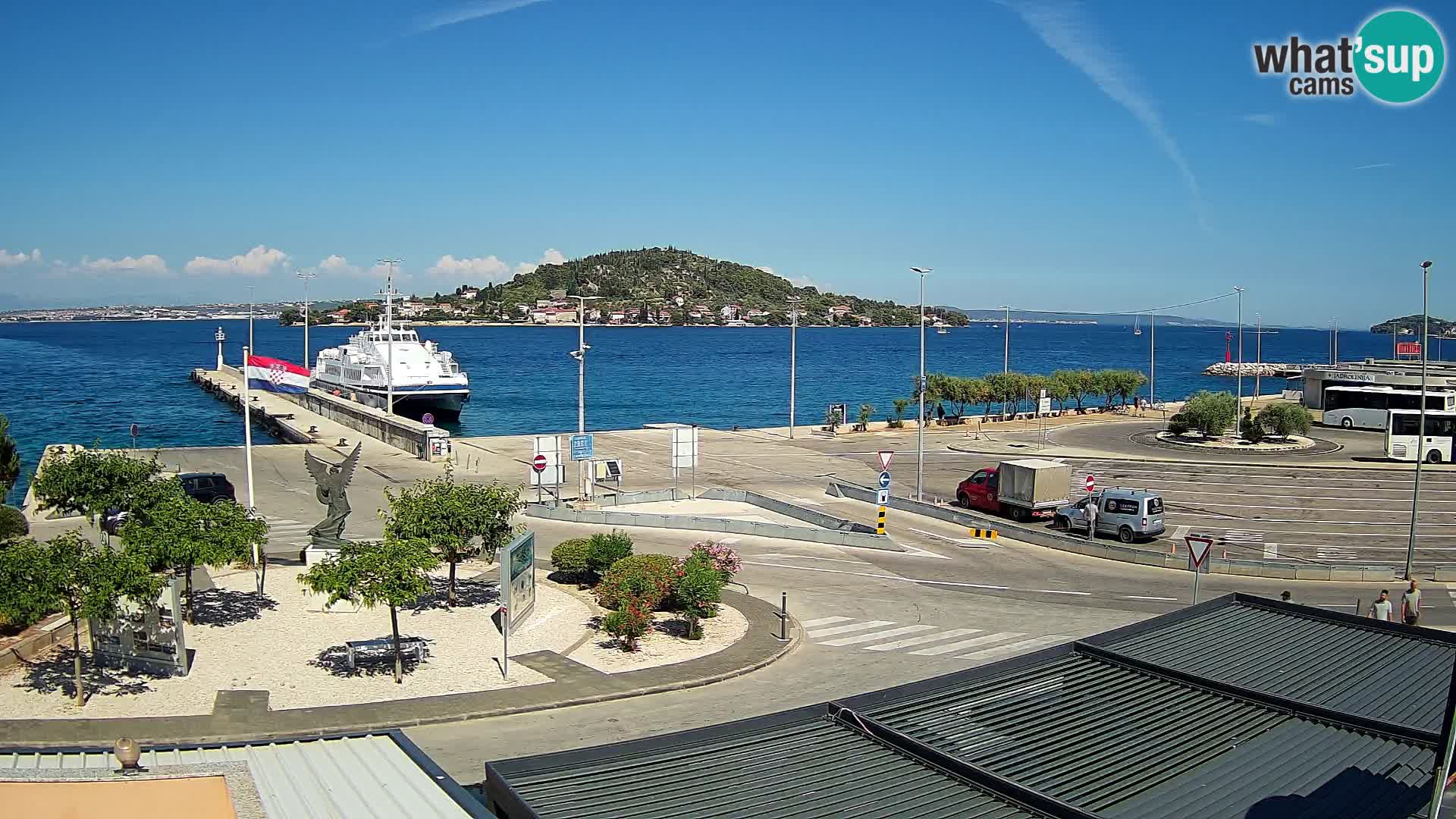 Web cam UGLJAN – Ferry de Preko à Zadar