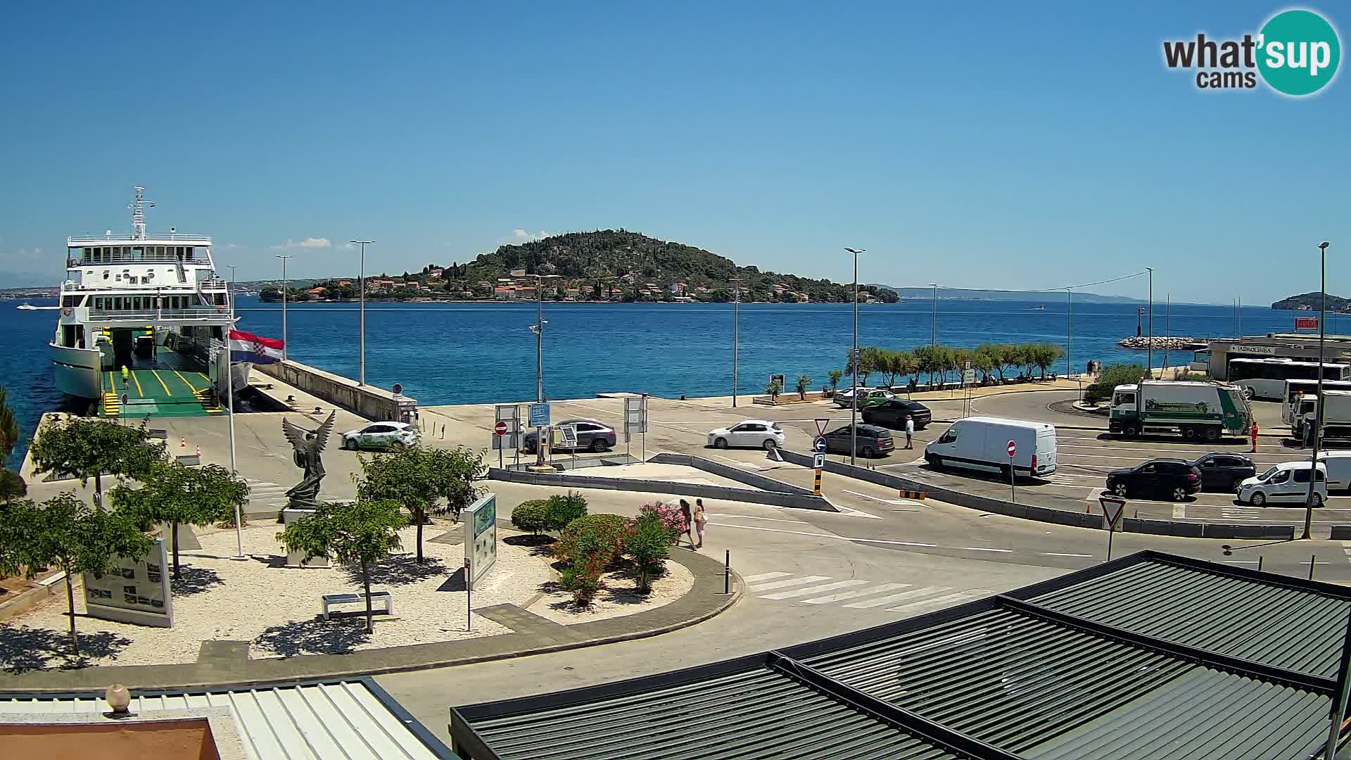 Web cam UGLJAN – Ferry de Preko à Zadar