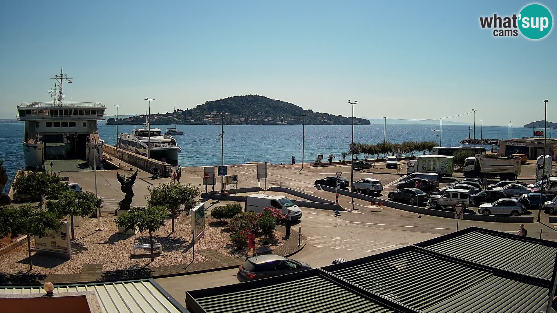 UGLJAN Webcam – Preko-Fähre nach Zadar