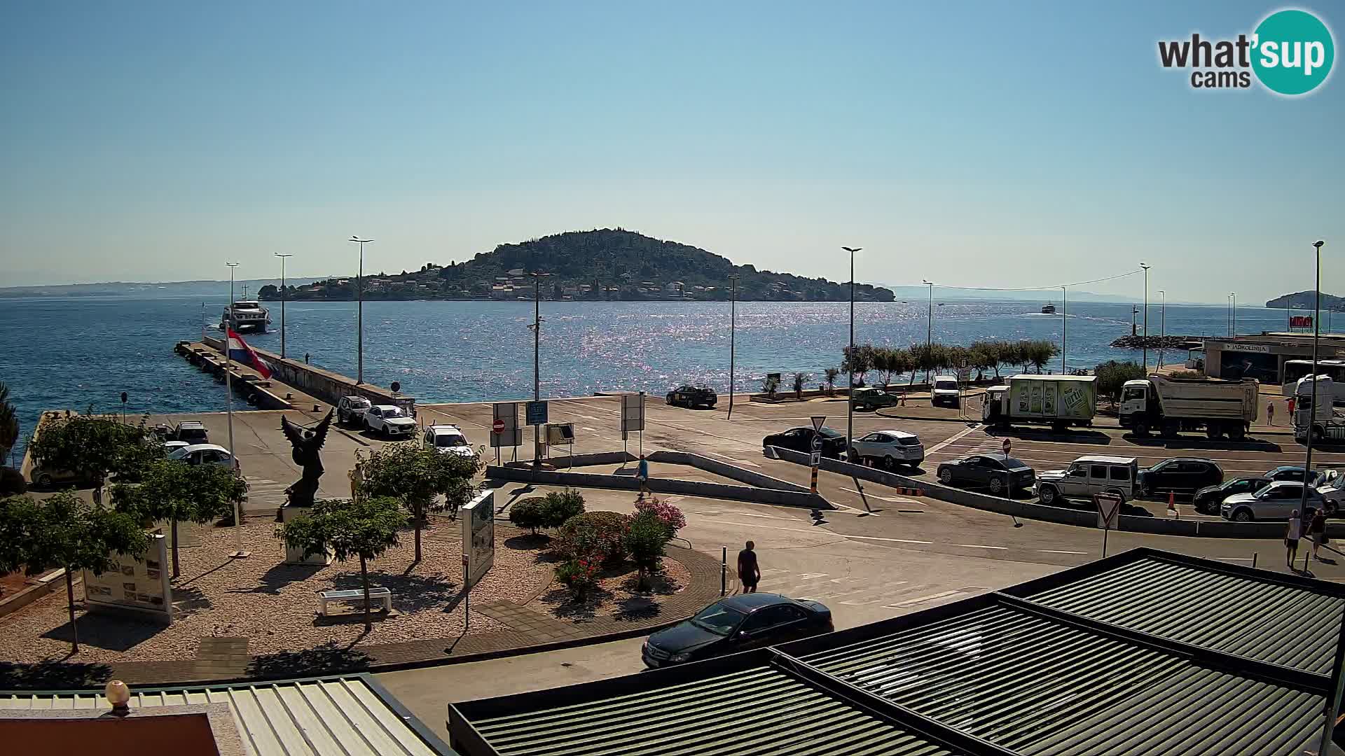 UGLJAN Webcam – Preko-Fähre nach Zadar
