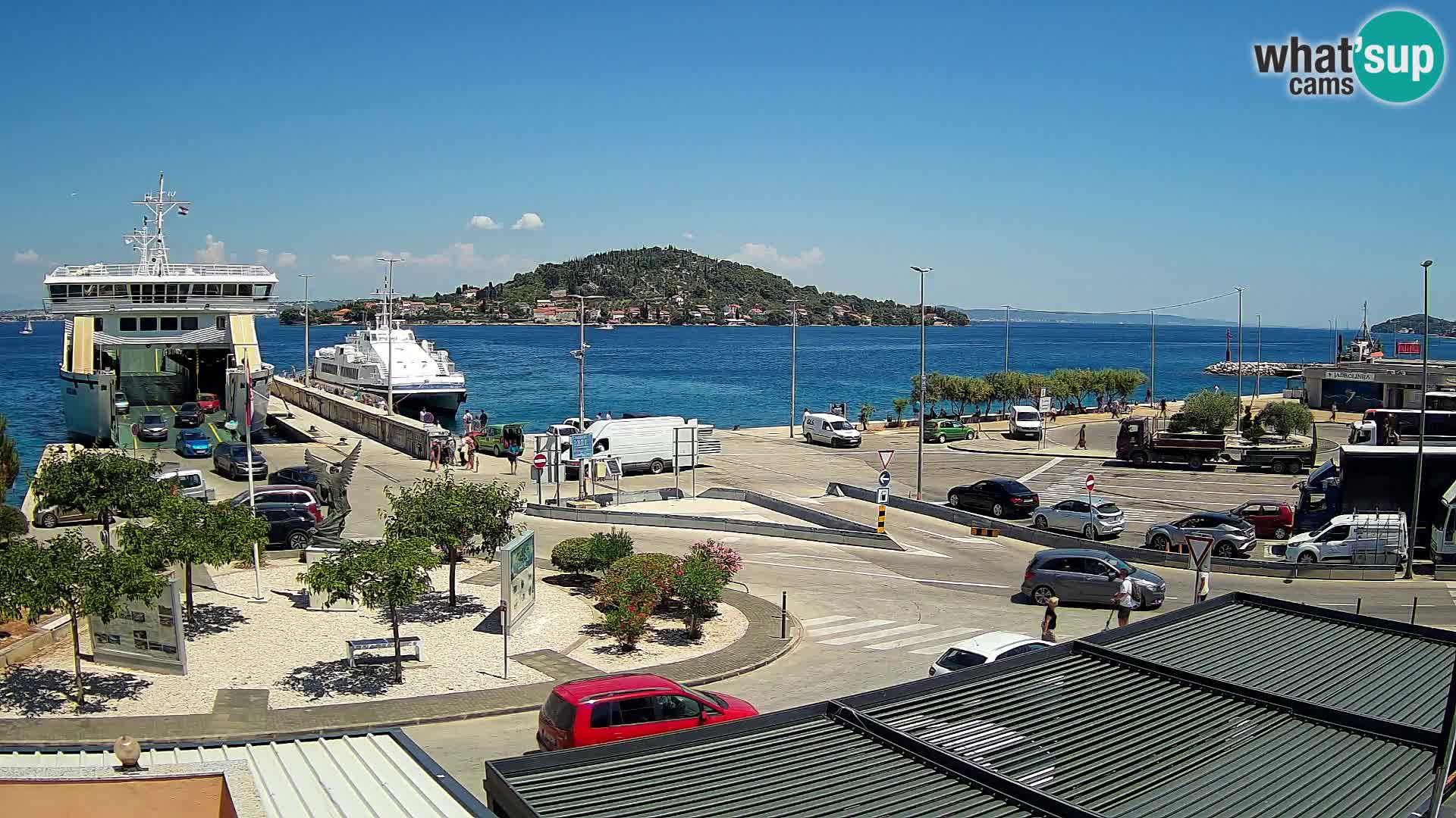 Cámara web UGLJAN – Transportar de Preko a Zadar