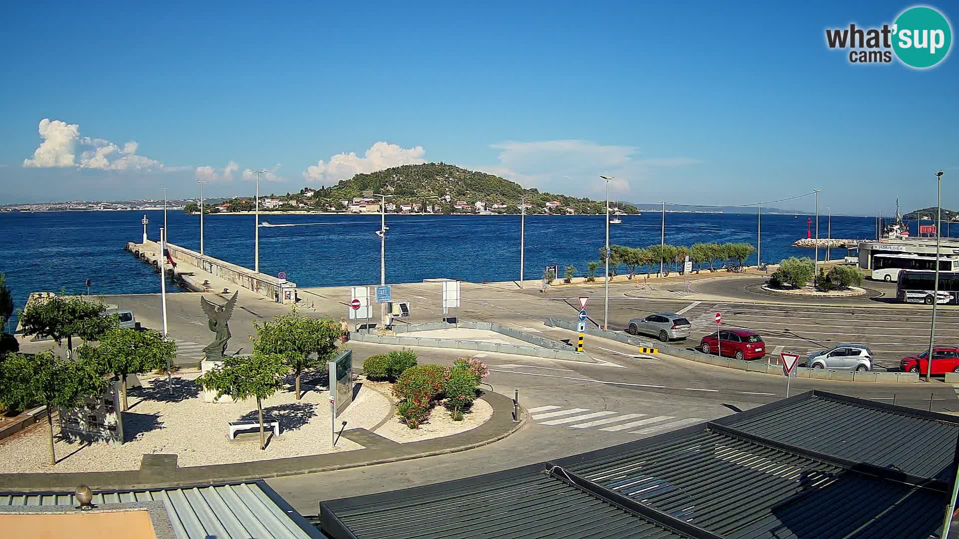 Web cam UGLJAN – Ferry de Preko à Zadar