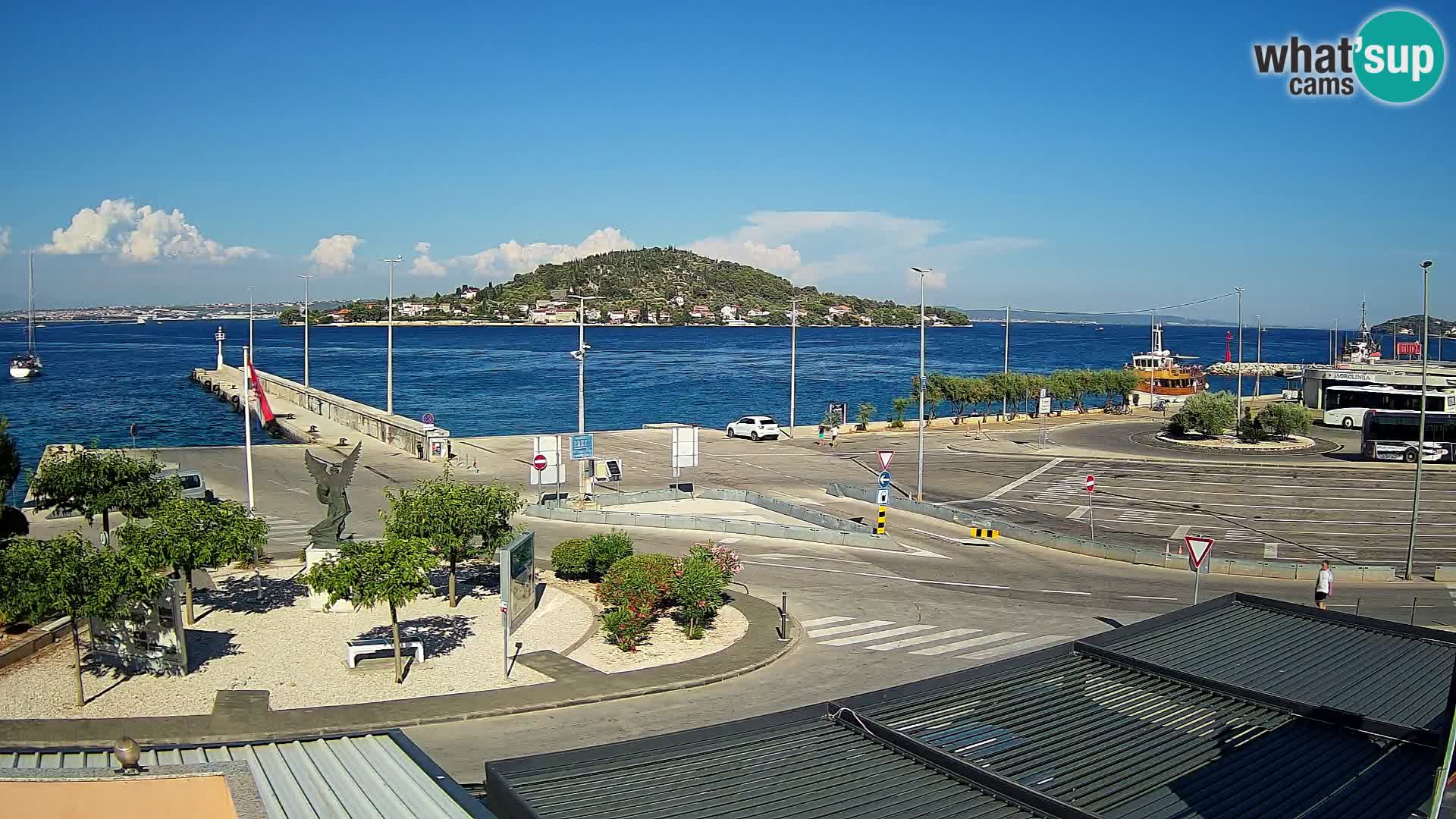 Web cam UGLJAN – Ferry de Preko à Zadar
