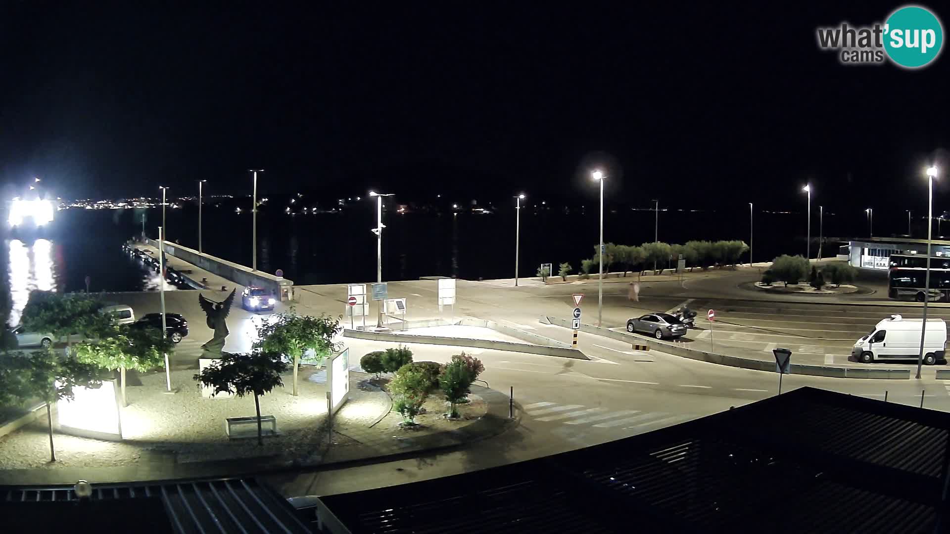 Webcam Ugliano – terminal traghetto da Preko a Zara
