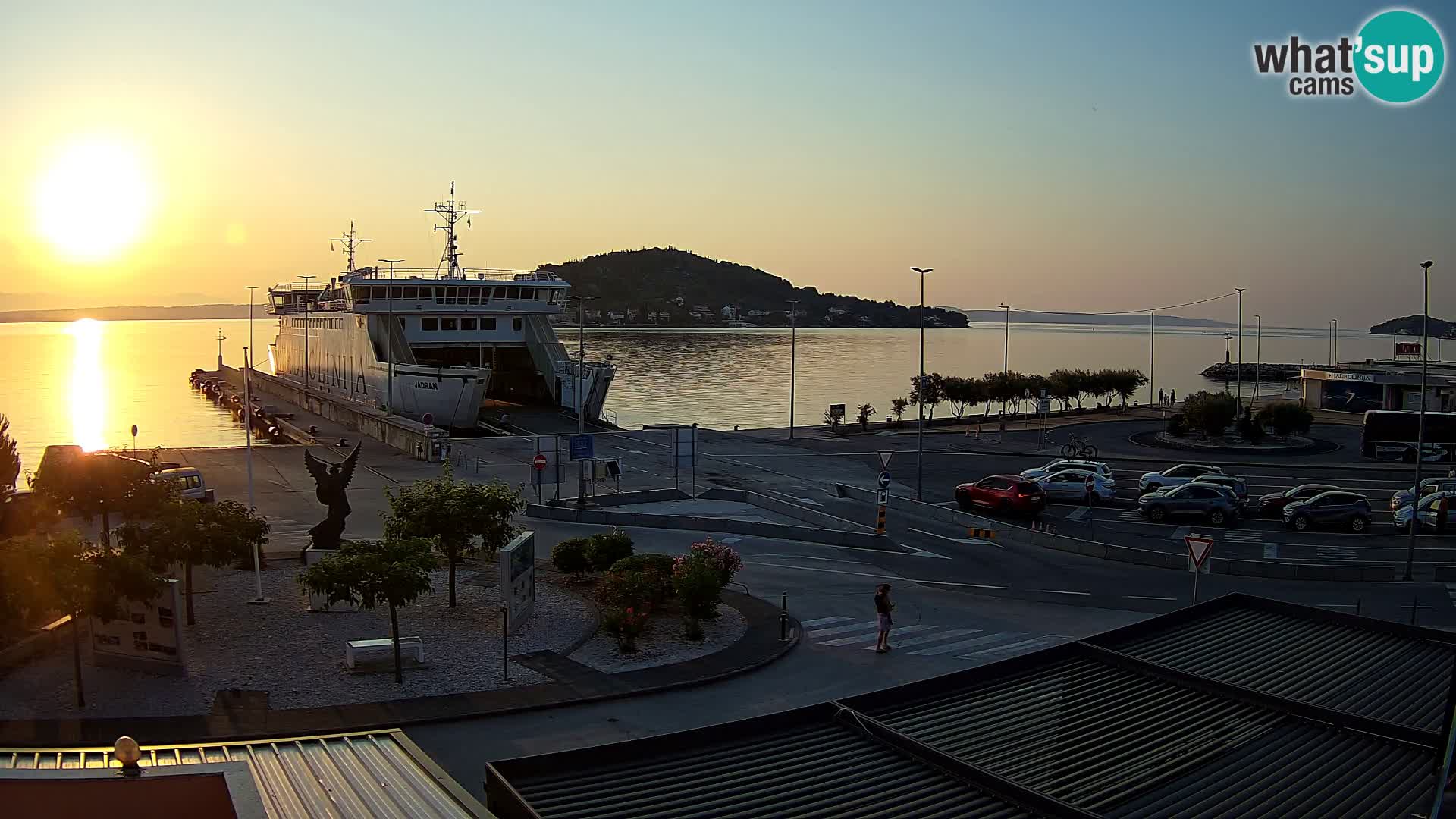 Webcam Ugliano – terminal traghetto da Preko a Zara