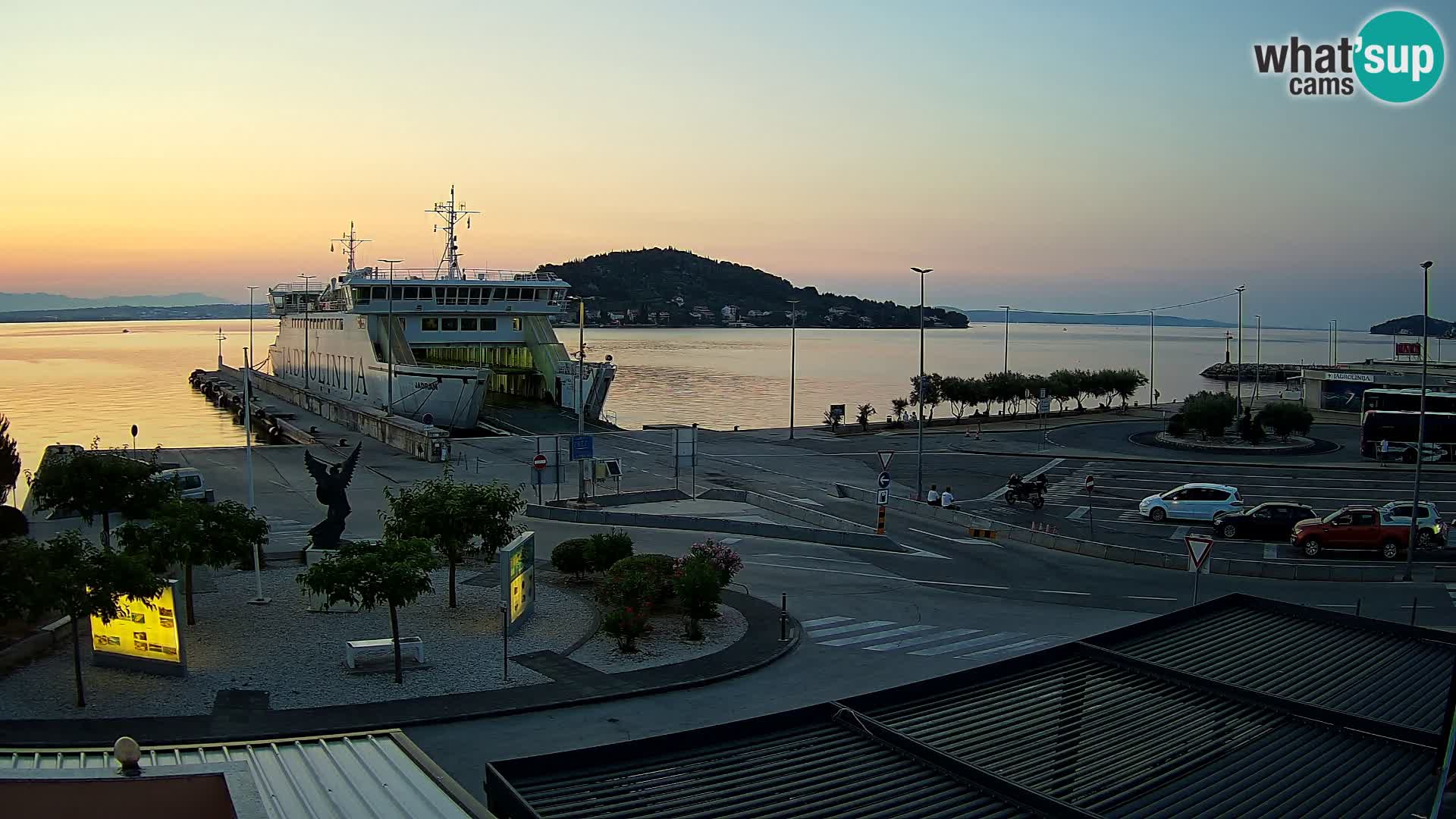 Webcam Ugljan – Preko Ferry to Zadar