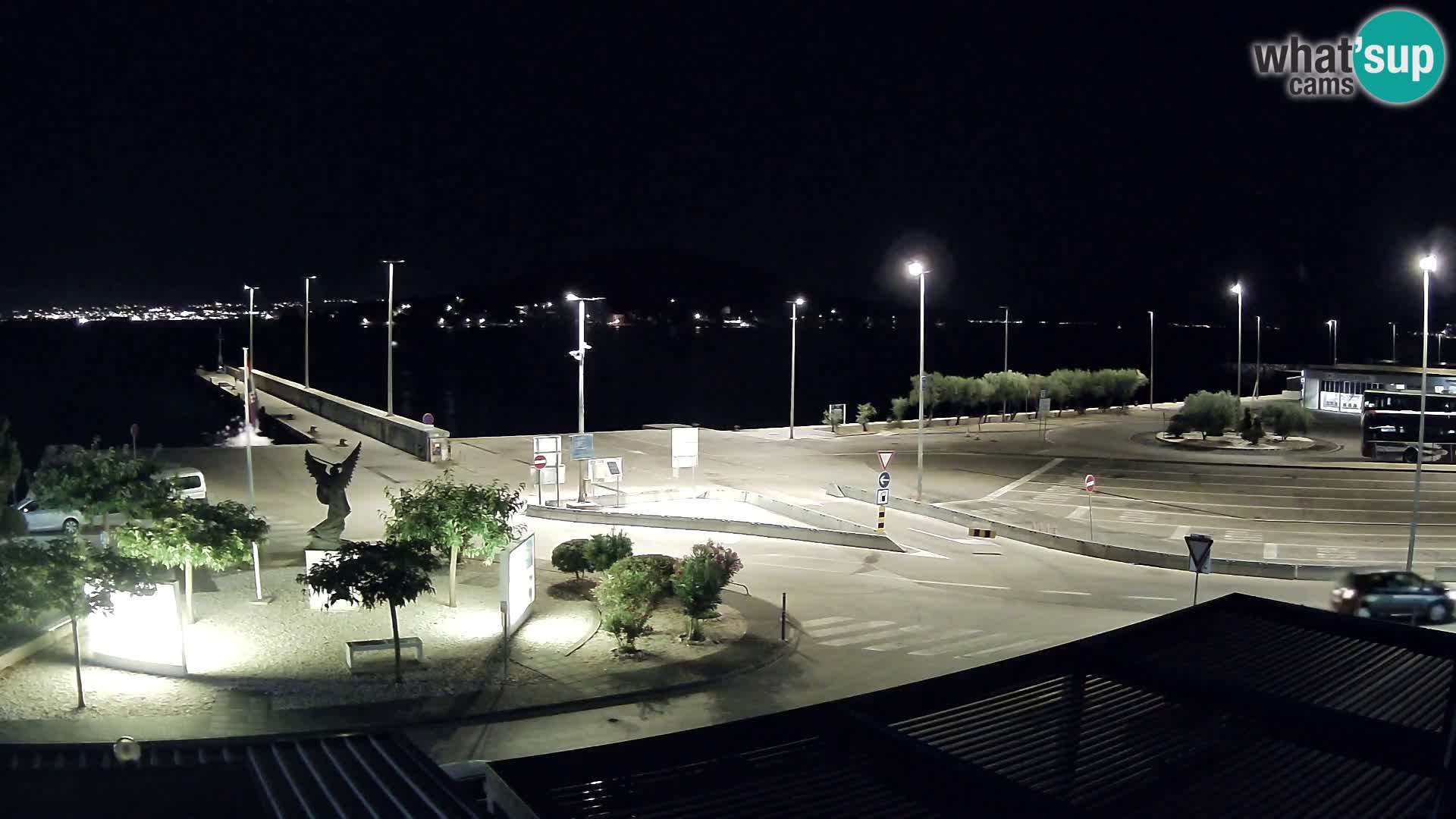 Webcam Ugliano – terminal traghetto da Preko a Zara