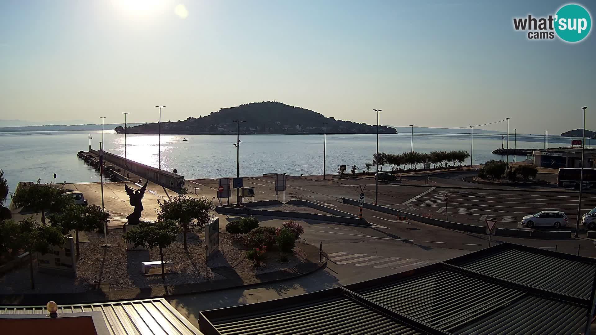 Web kamera Ugljan – Preko trajekt za Zadar