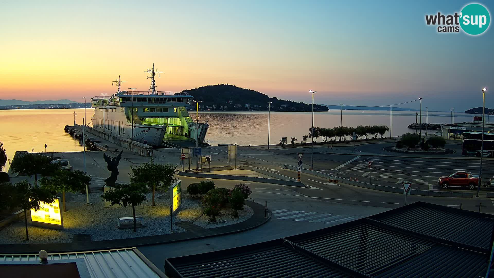 UGLJAN Webcam – Preko-Fähre nach Zadar