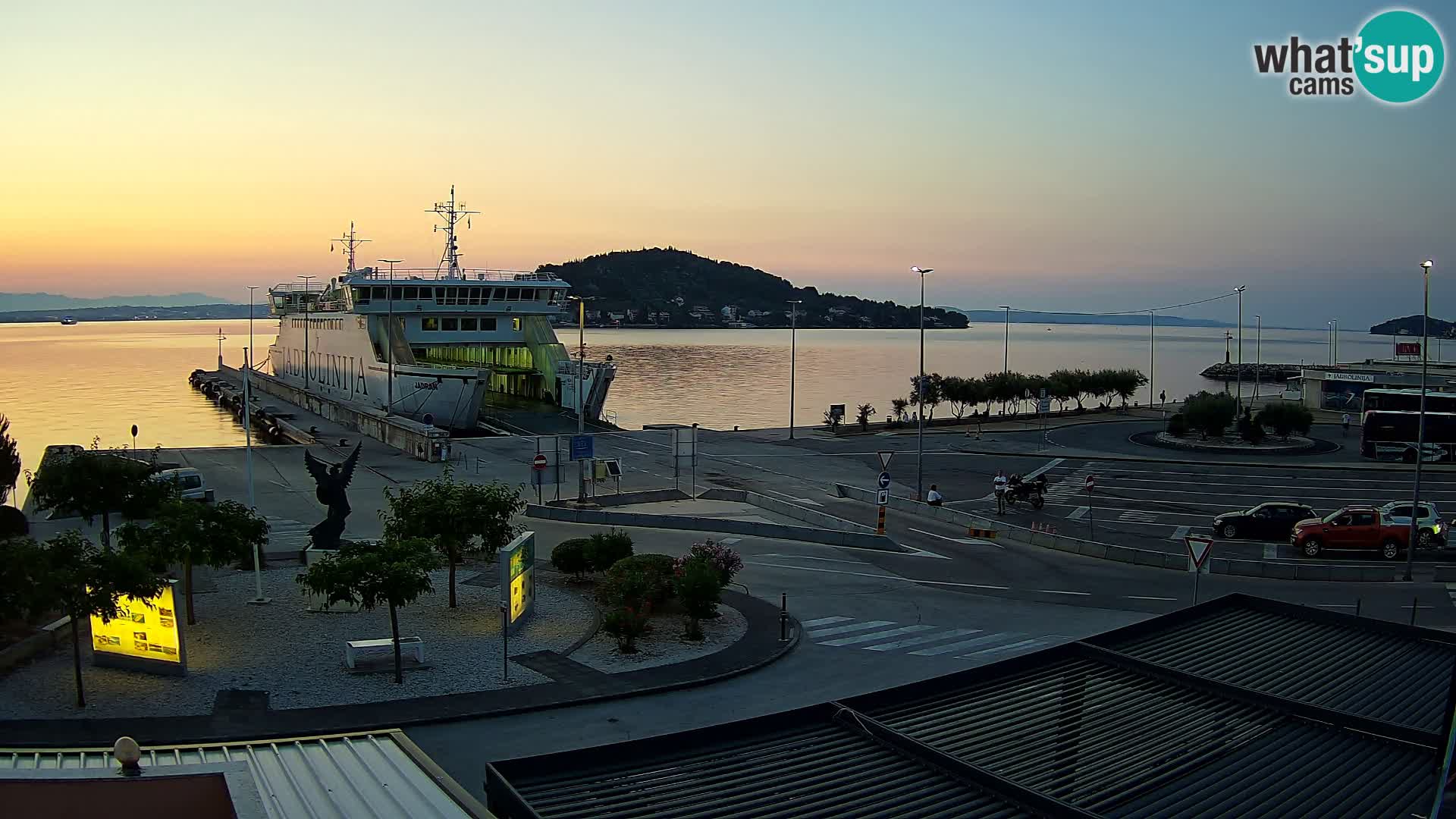 Web cam UGLJAN – Ferry de Preko à Zadar