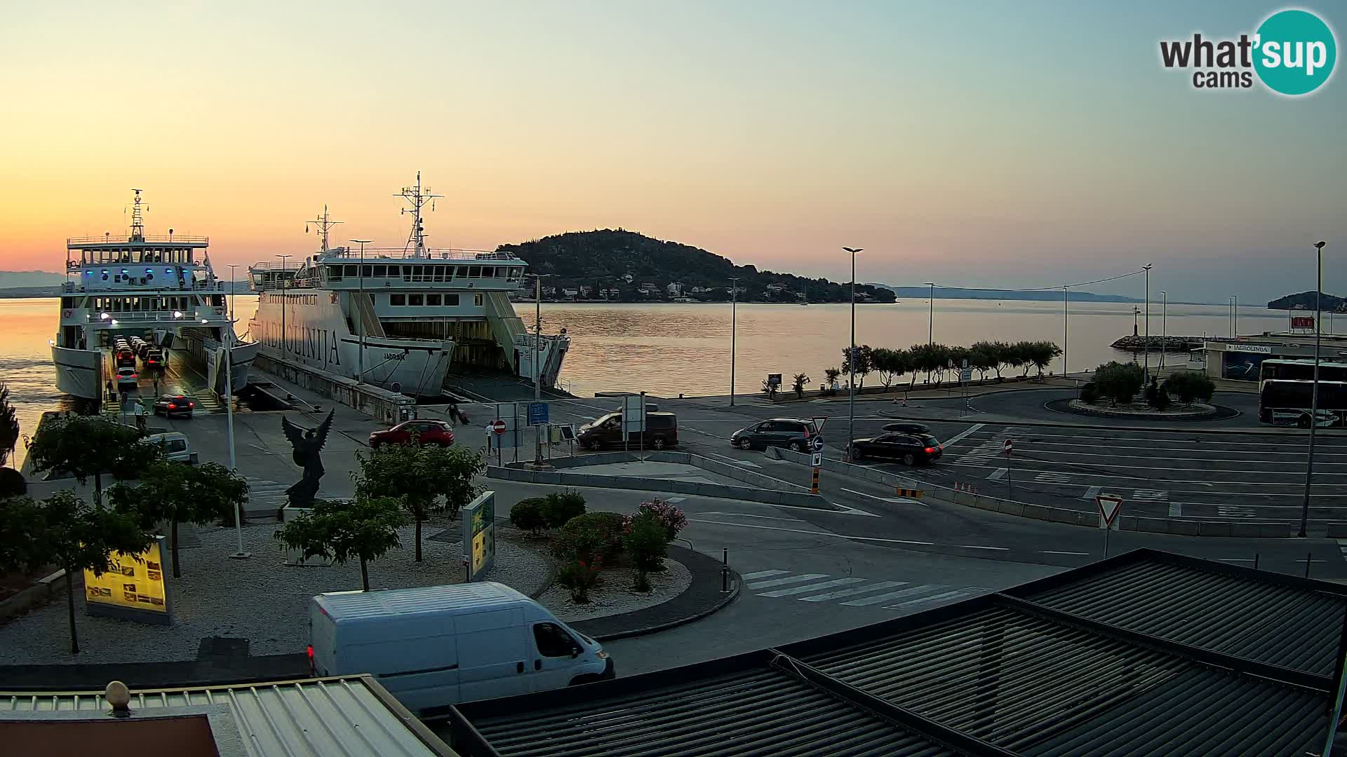 UGLJAN Webcam – Preko-Fähre nach Zadar