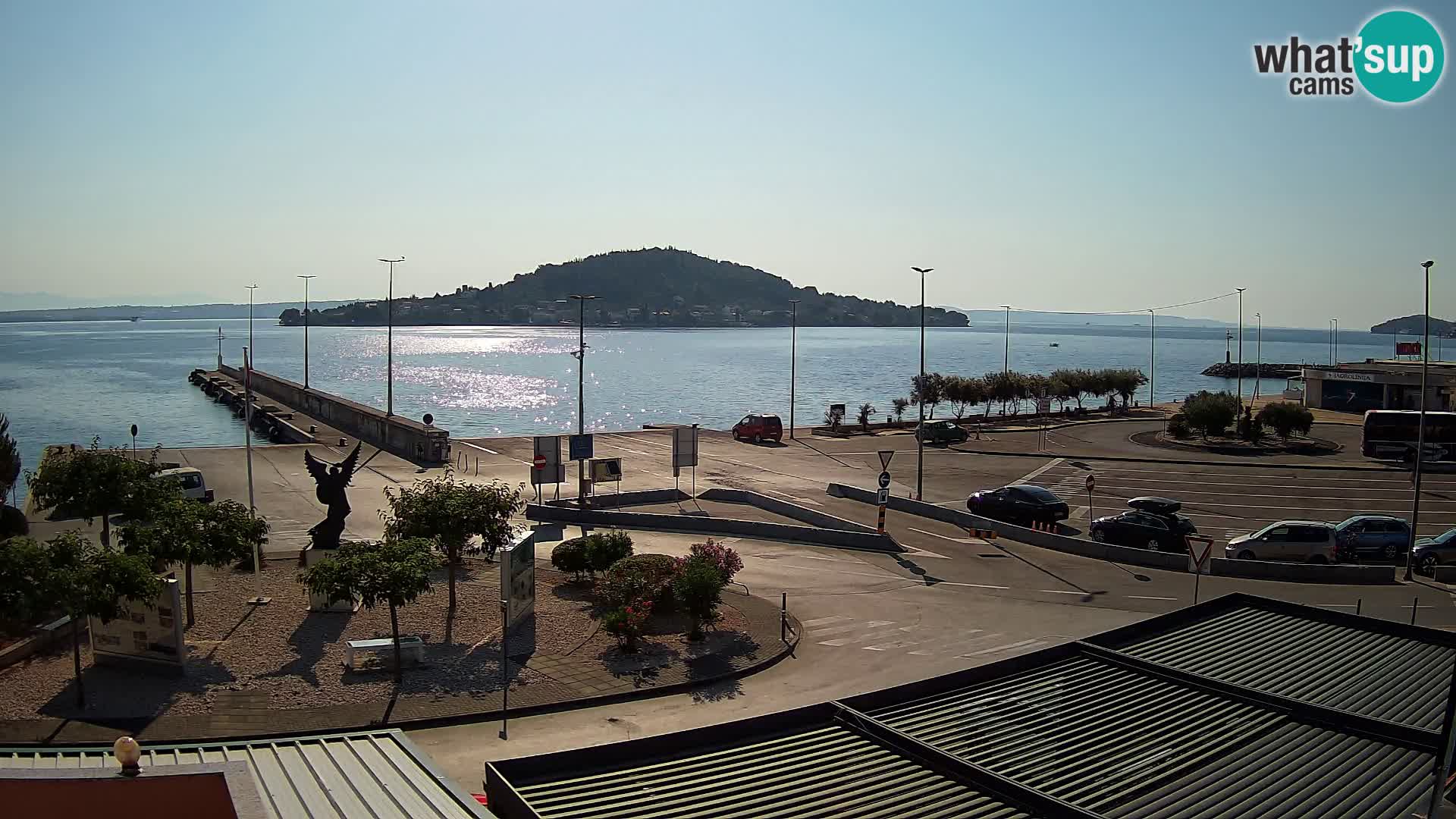Webcam Ugljan – Preko Ferry to Zadar