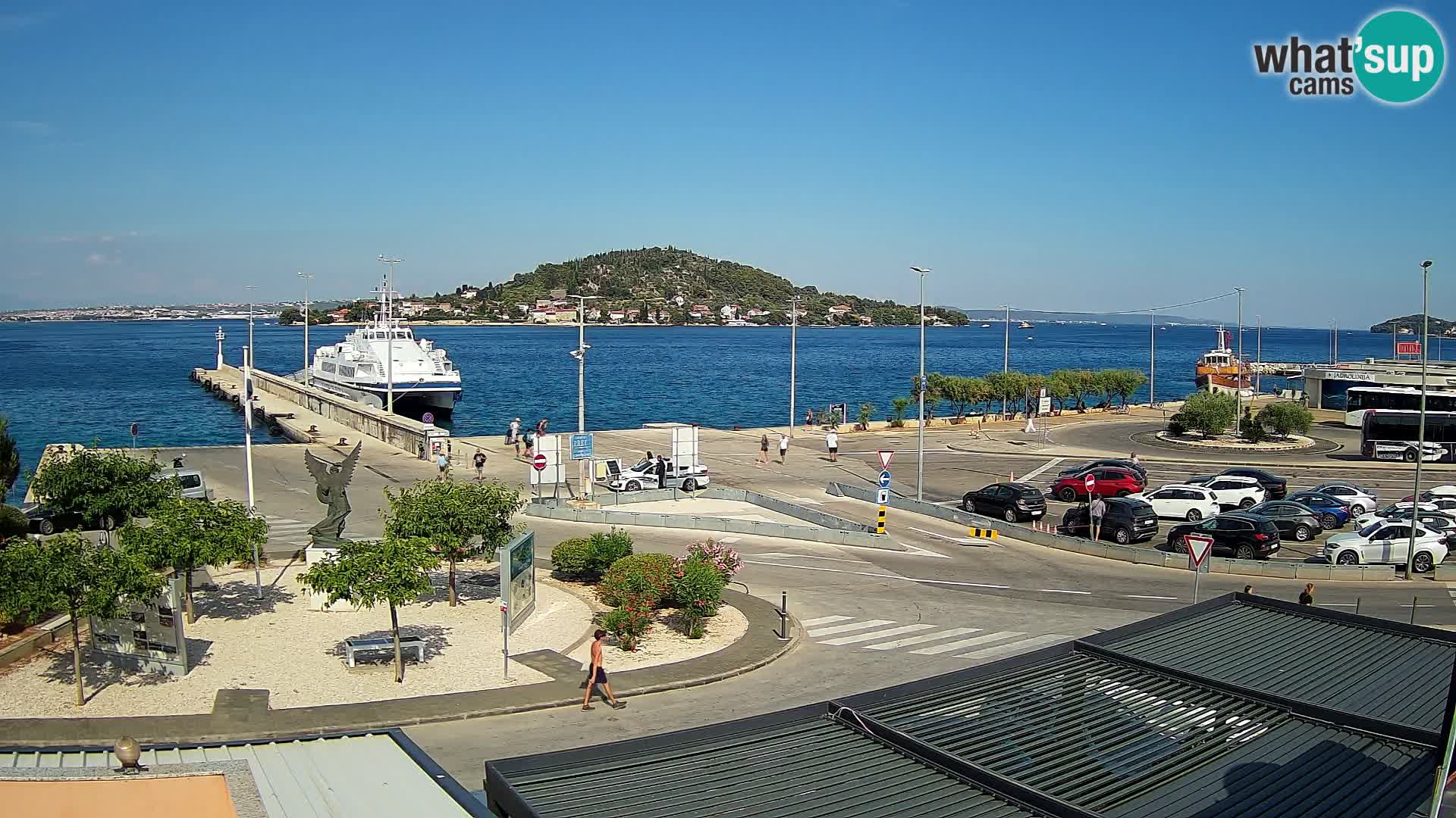 Webcam Ugljan – Preko Ferry to Zadar