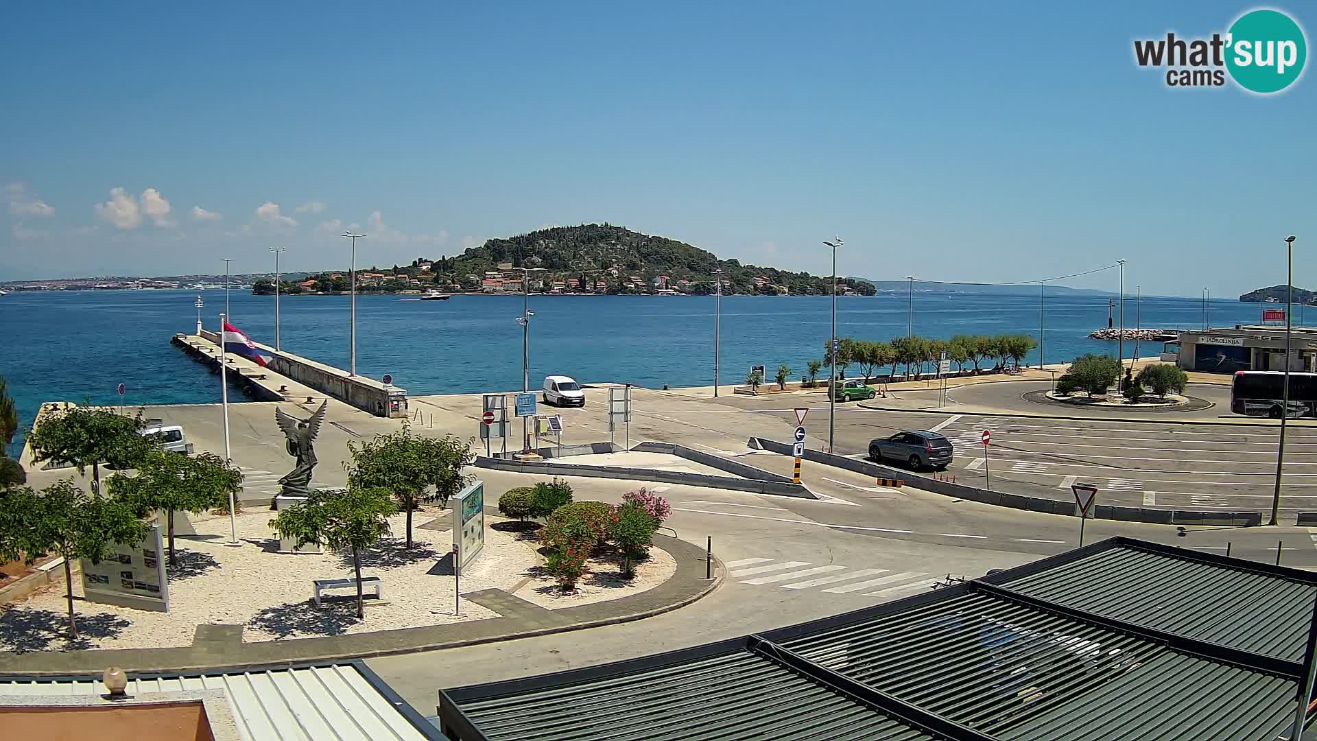 Cámara web UGLJAN – Transportar de Preko a Zadar