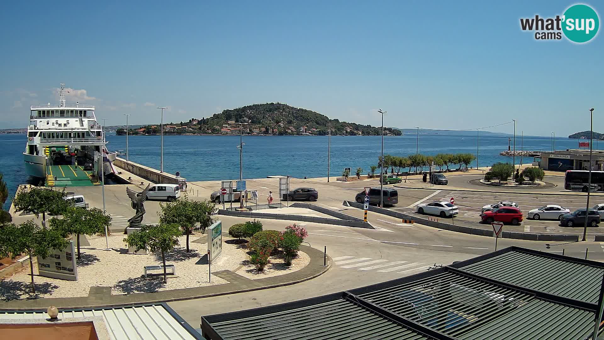 UGLJAN Webcam – Preko-Fähre nach Zadar