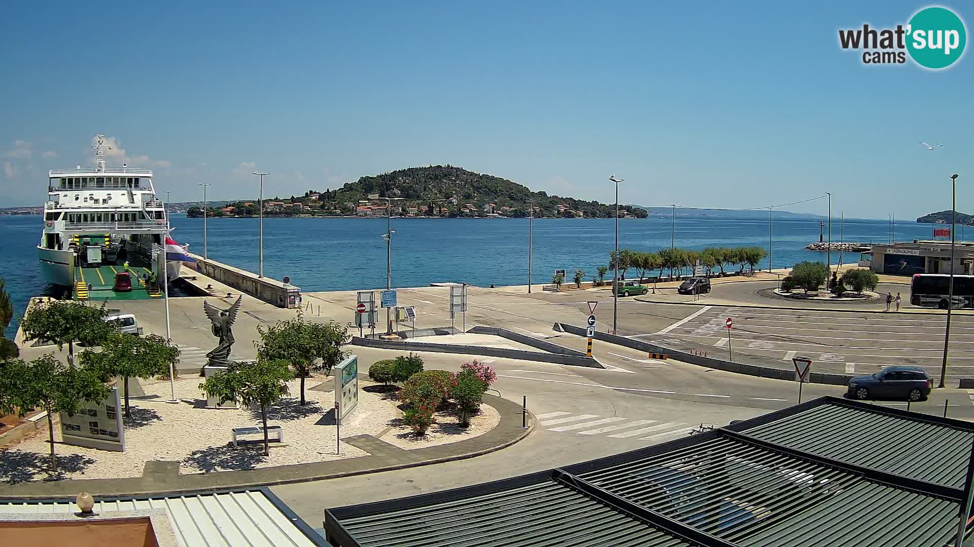 Web cam UGLJAN – Ferry de Preko à Zadar