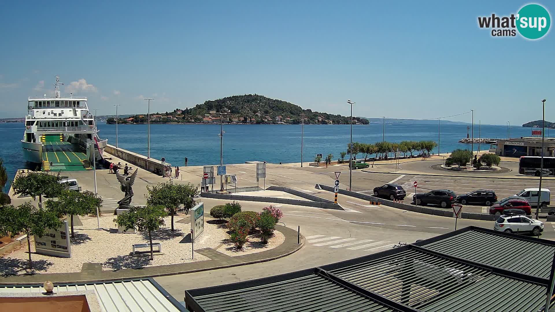 Web cam UGLJAN – Ferry de Preko à Zadar