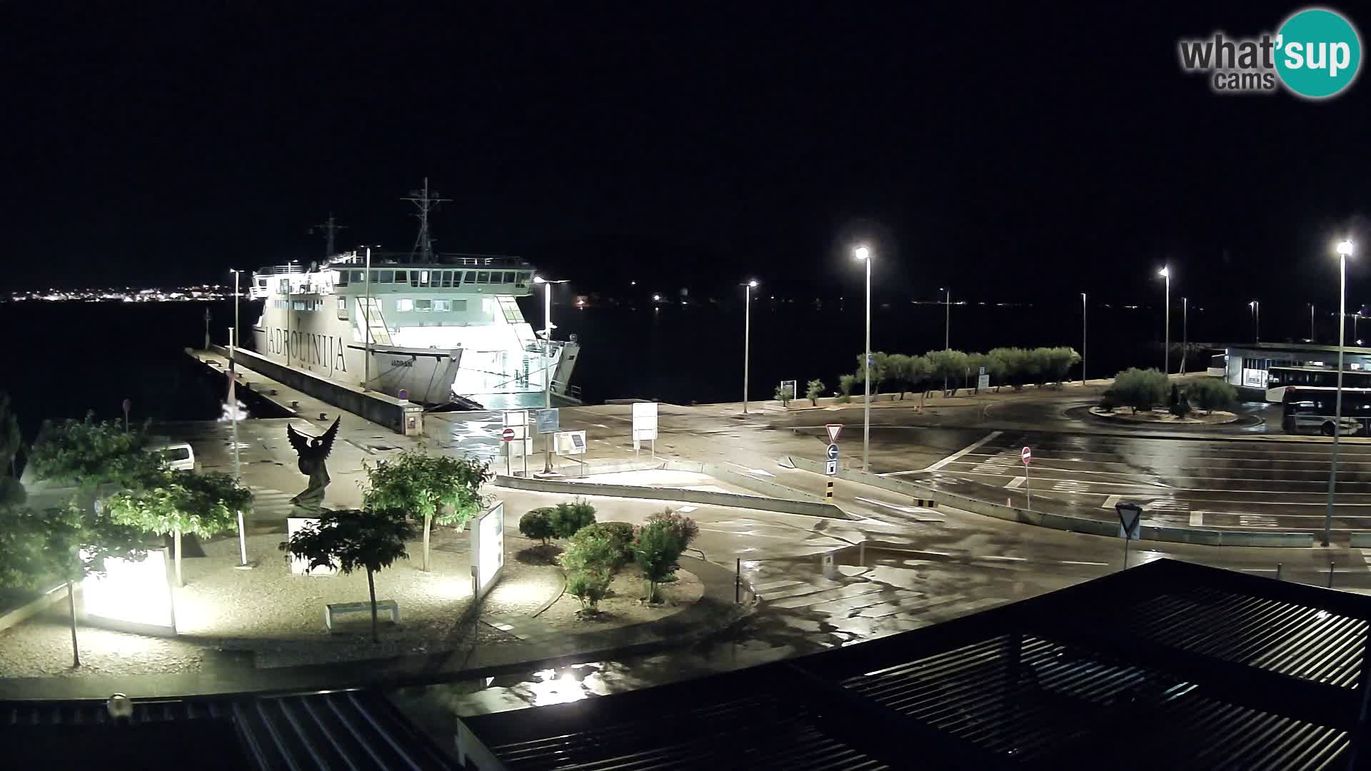 Webcam Ugljan – Preko Ferry to Zadar