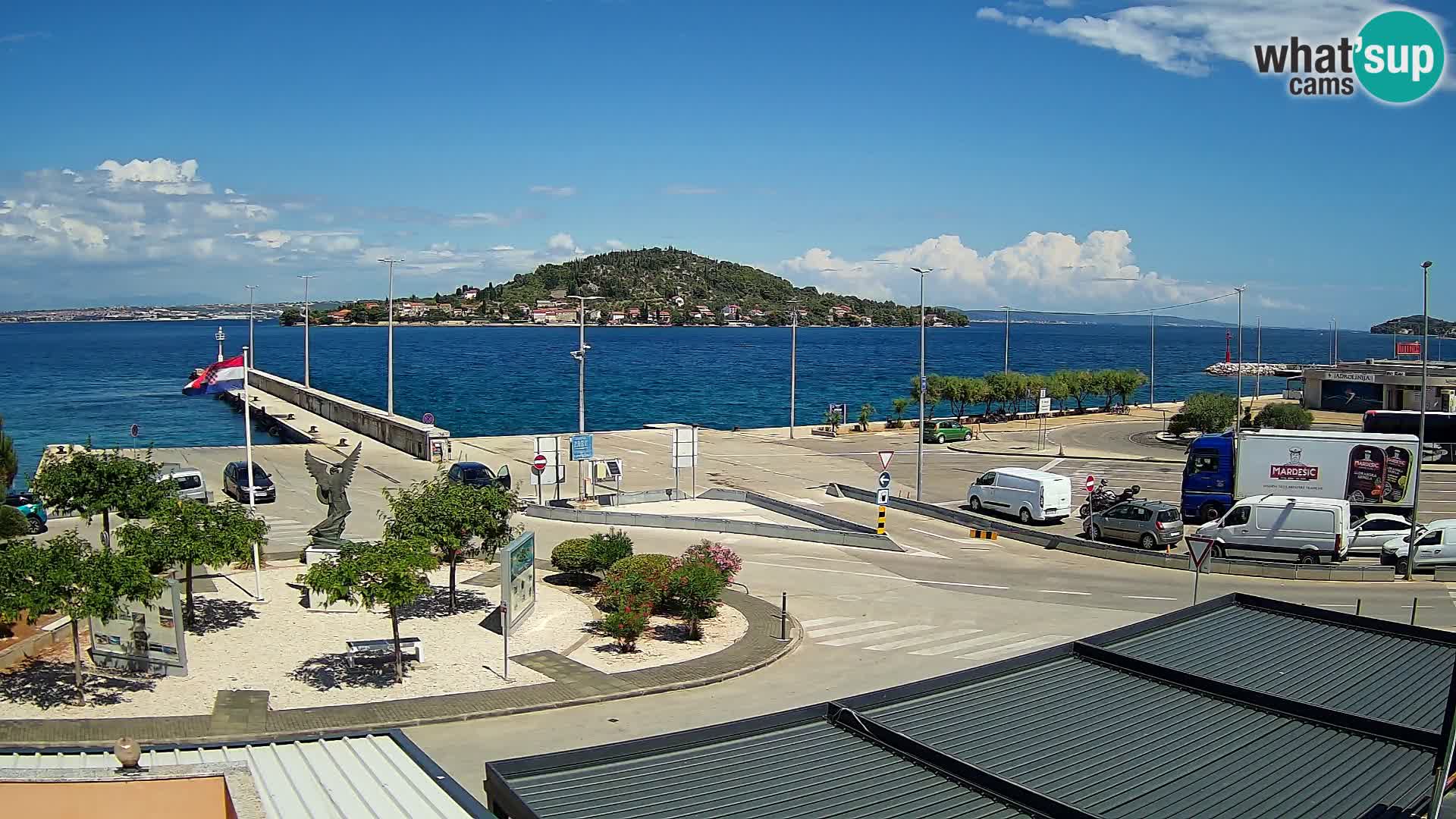 Web cam UGLJAN – Ferry de Preko à Zadar