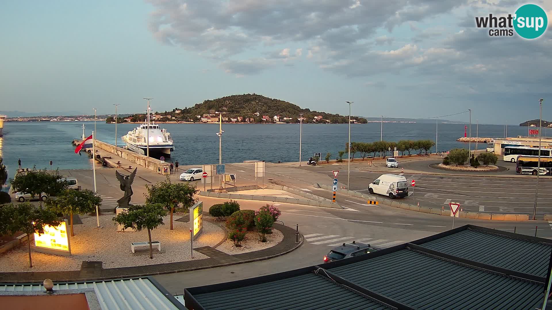 Web cam UGLJAN – Ferry de Preko à Zadar