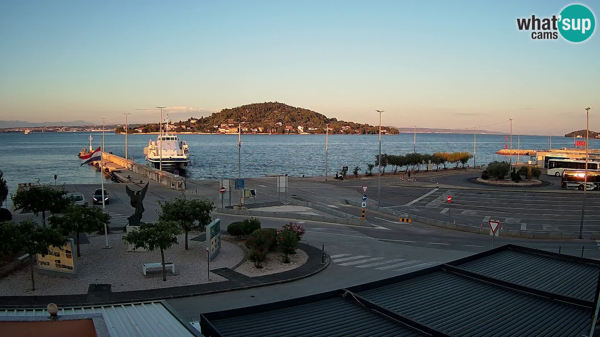 Webcam Ugljan – Preko Ferry to Zadar