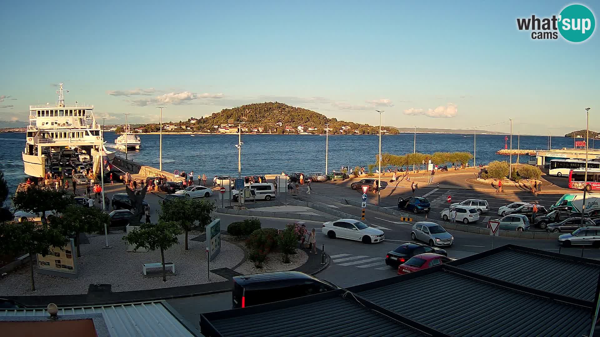 Webcam Ugljan – Preko Ferry to Zadar