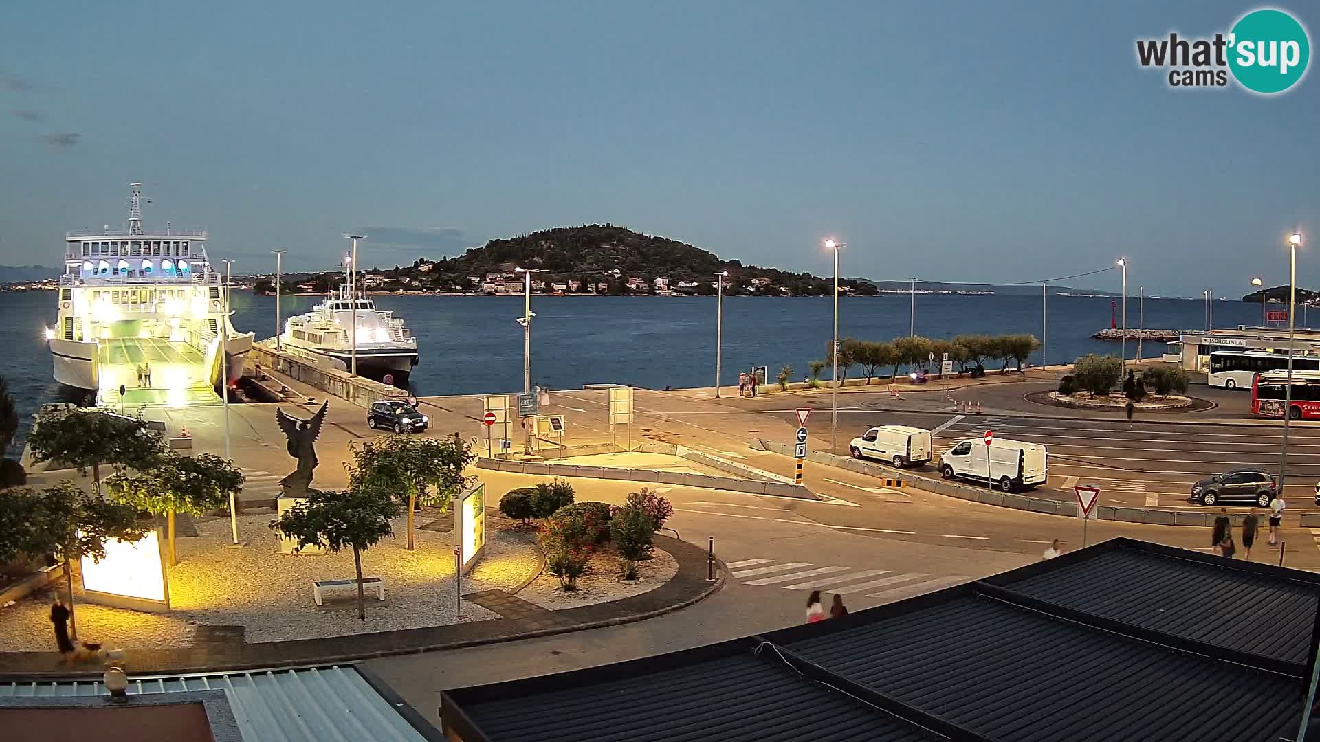 UGLJAN Webcam – Preko-Fähre nach Zadar