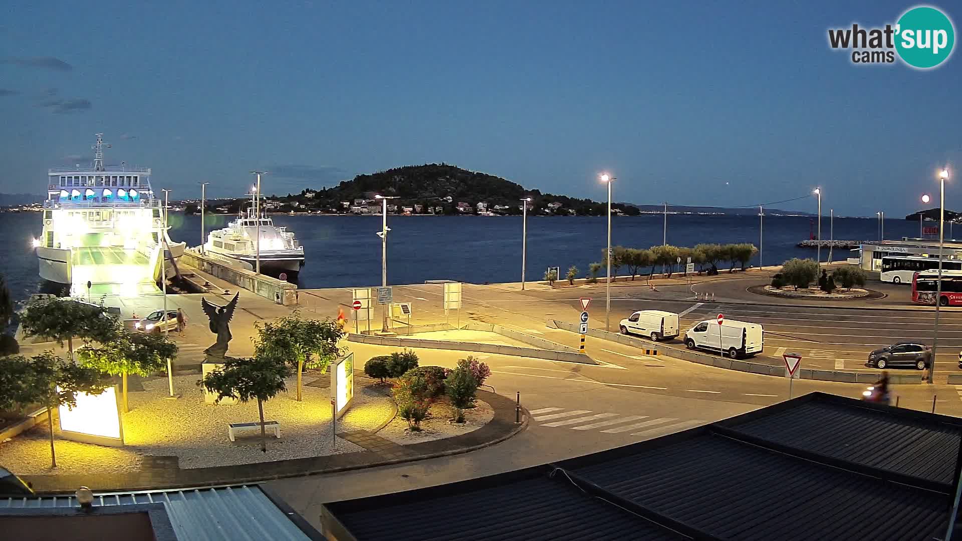 Cámara web UGLJAN – Transportar de Preko a Zadar