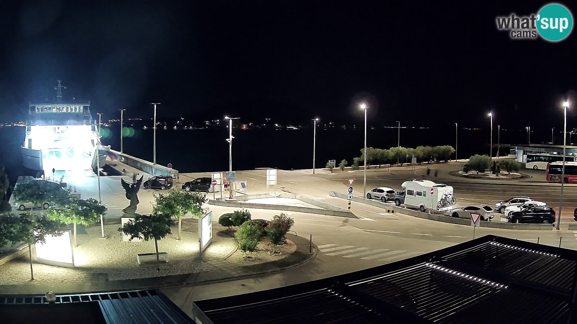 Webcam Ugljan – Preko Ferry to Zadar