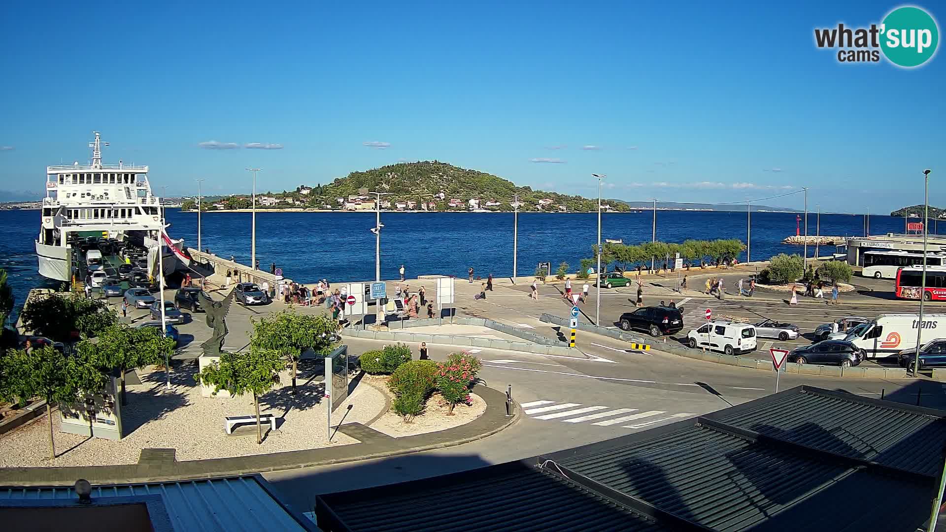 UGLJAN Webcam – Preko-Fähre nach Zadar