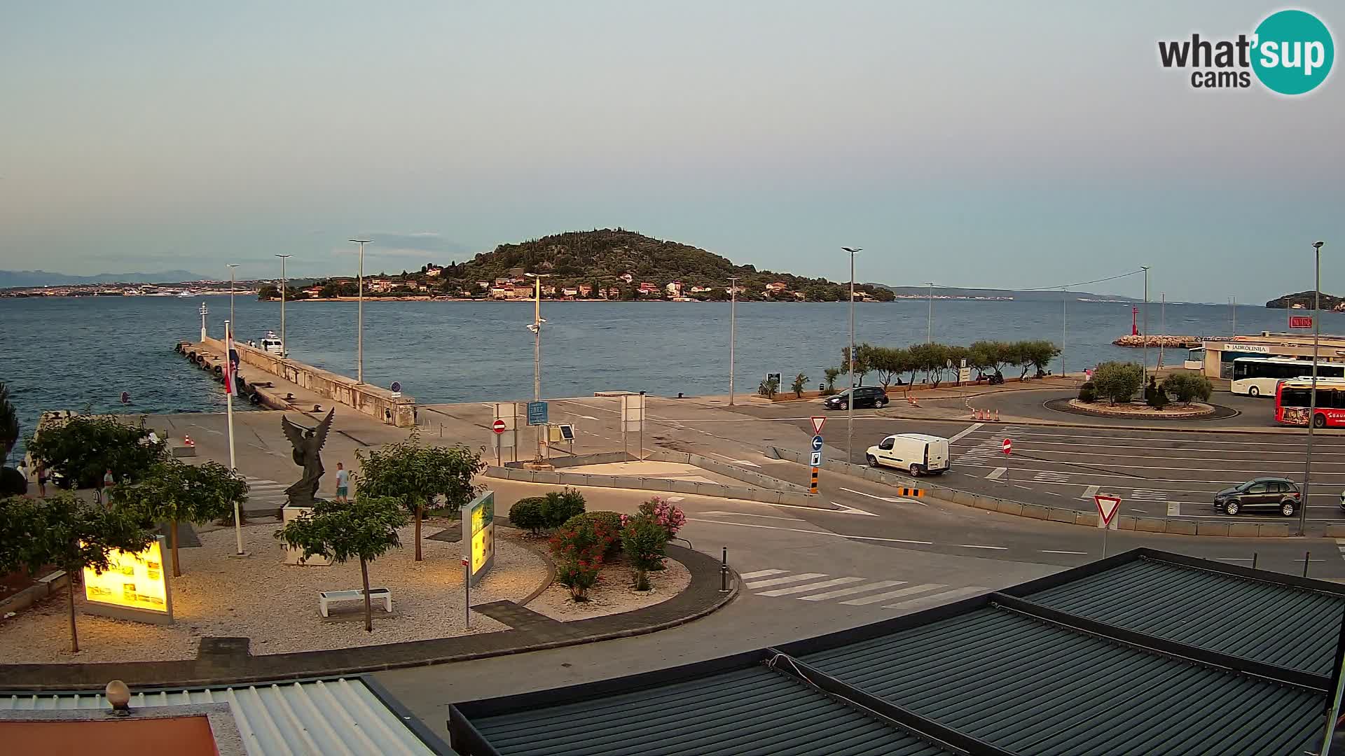 Cámara web UGLJAN – Transportar de Preko a Zadar