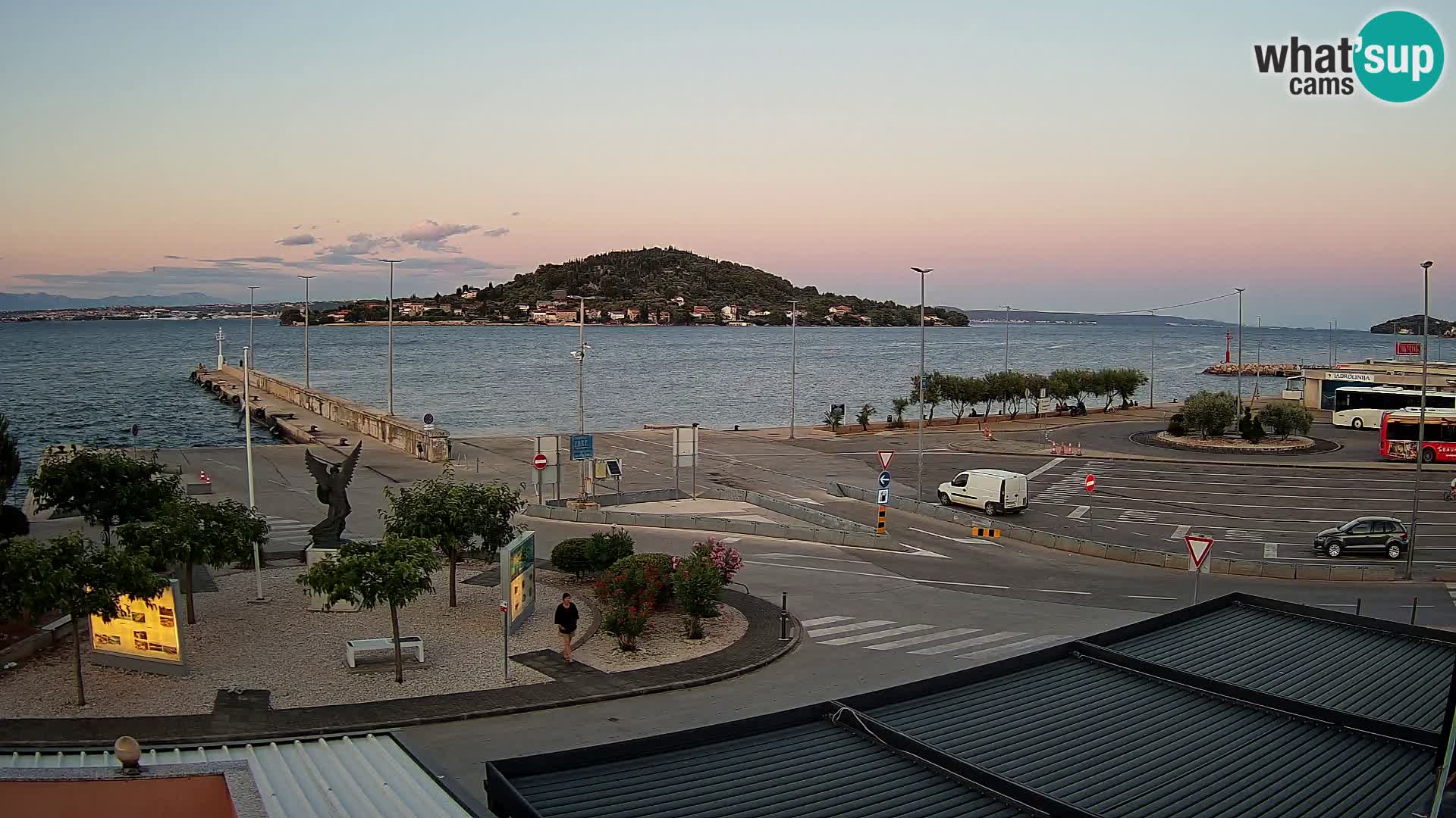 UGLJAN Webcam – Preko-Fähre nach Zadar