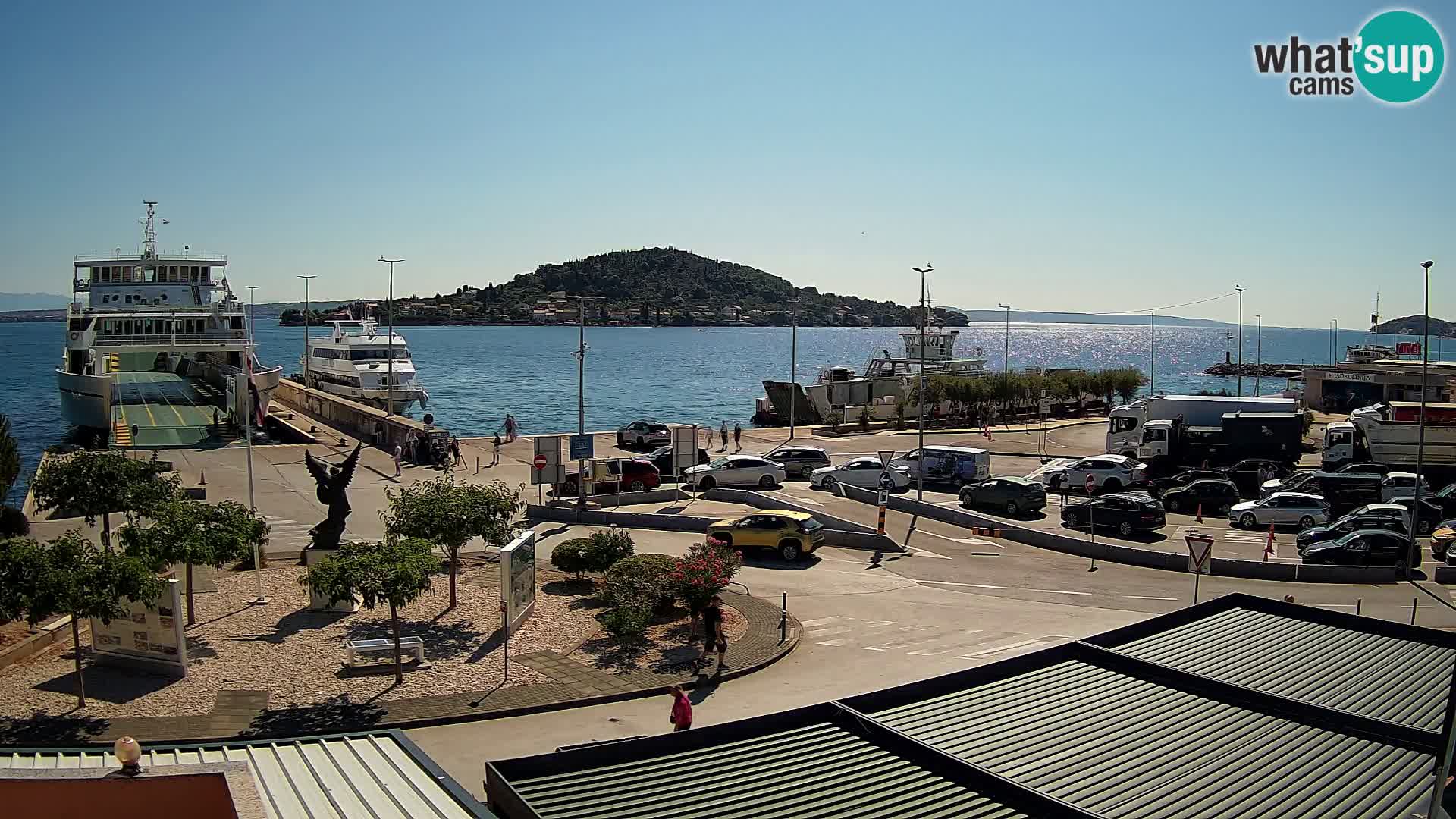 Web cam UGLJAN – Ferry de Preko à Zadar