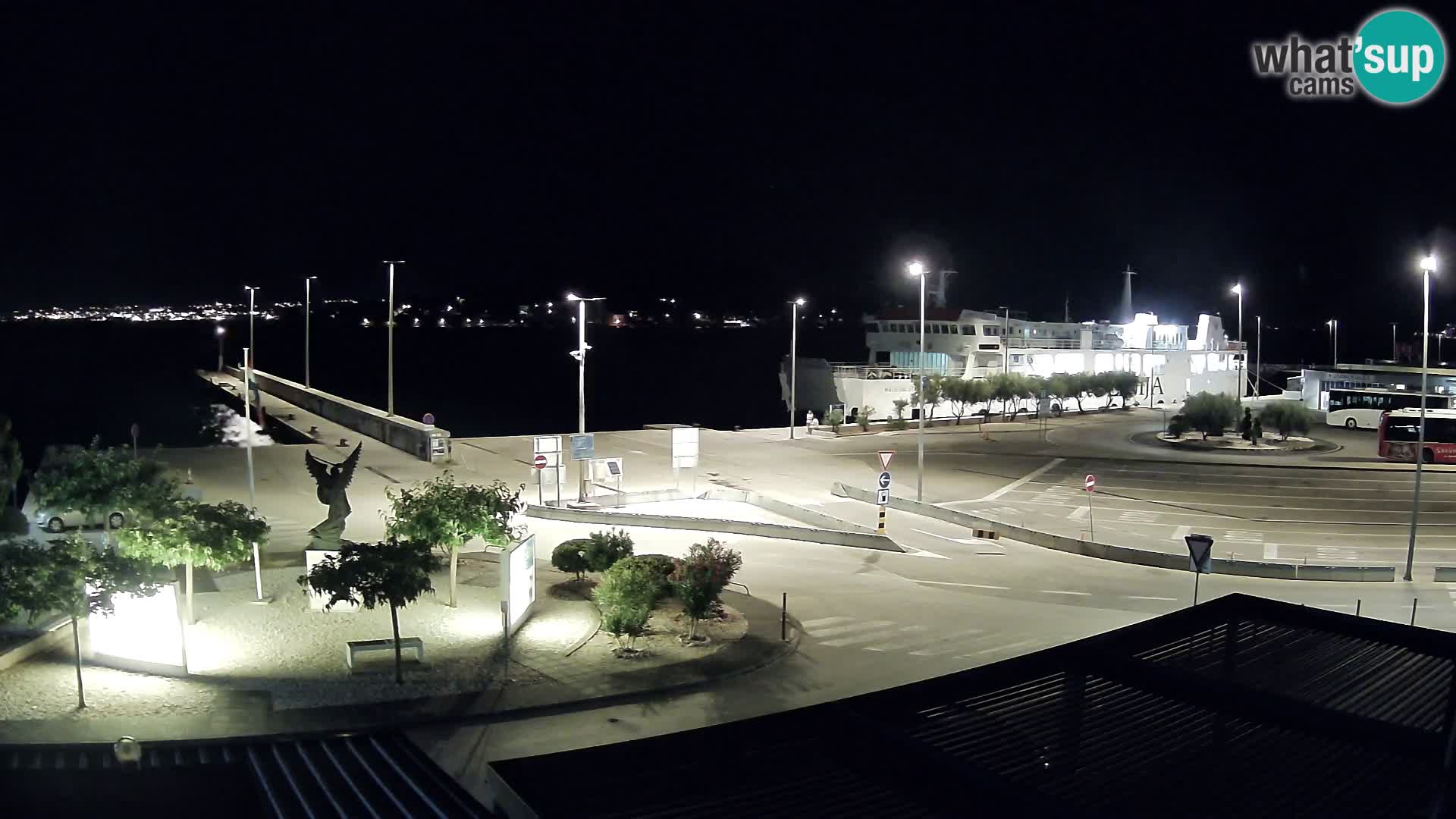 Webcam Ugljan – Preko Ferry to Zadar