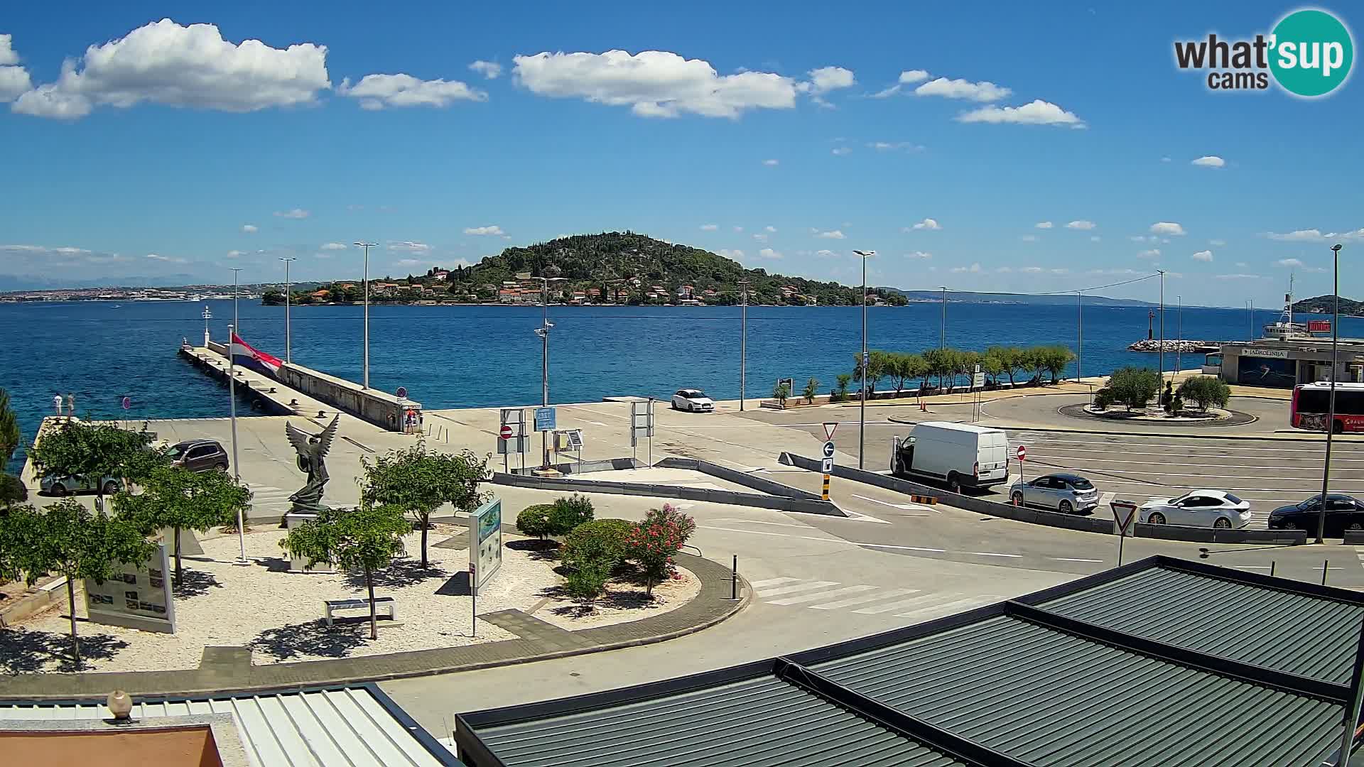 Cámara web UGLJAN – Transportar de Preko a Zadar