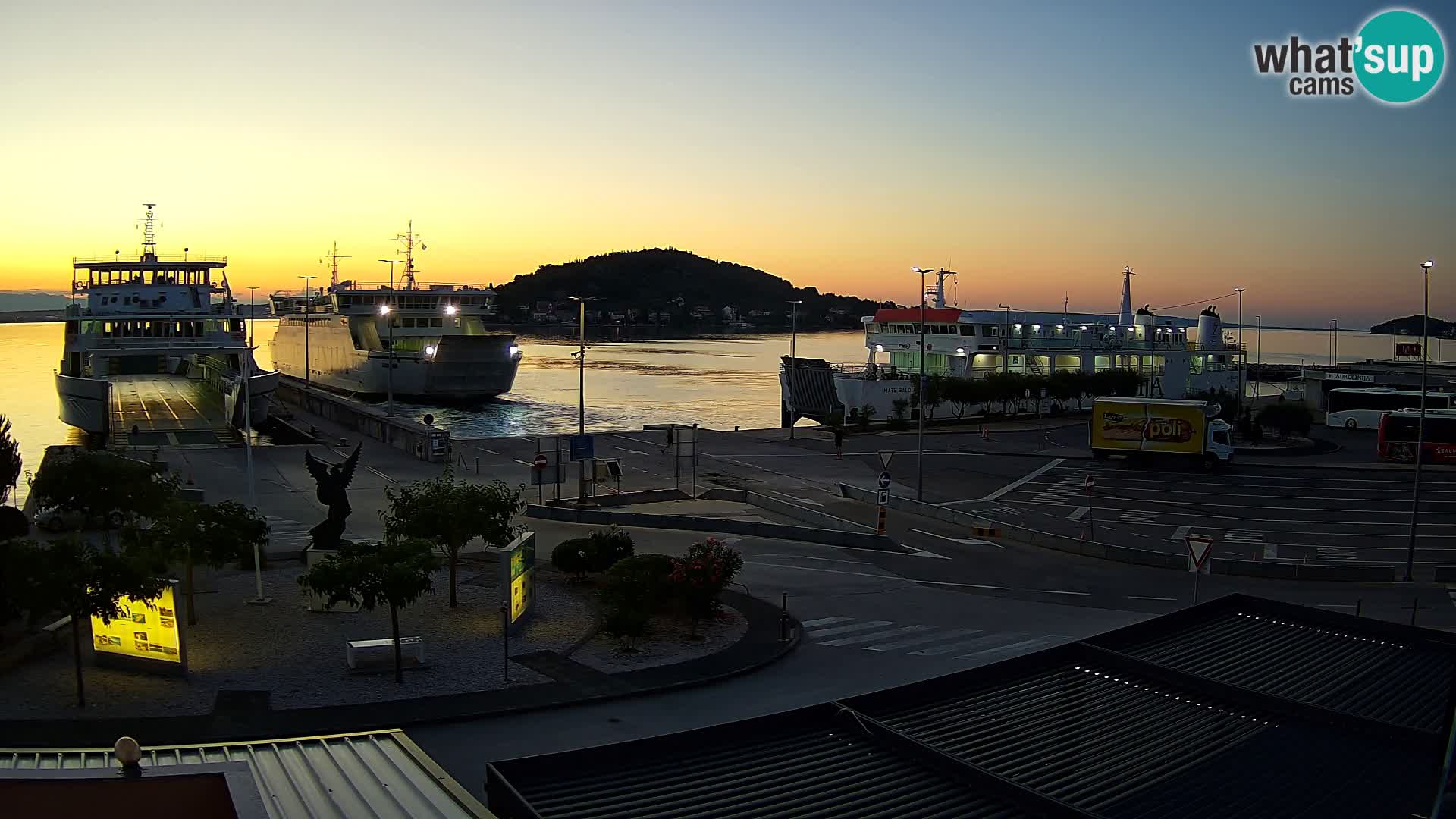 UGLJAN Webcam – Preko-Fähre nach Zadar