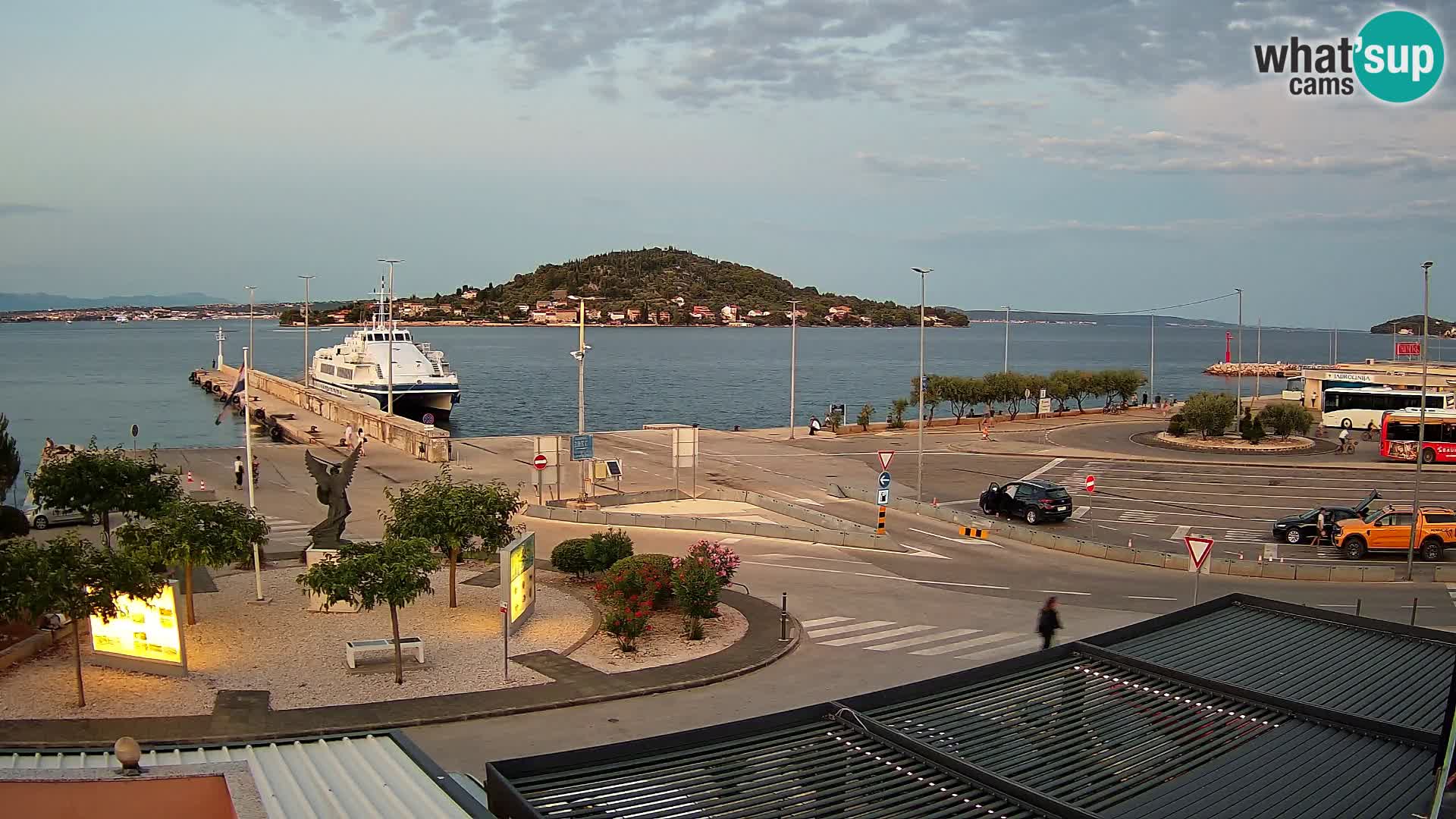 Webcam Ugljan – Preko Ferry to Zadar