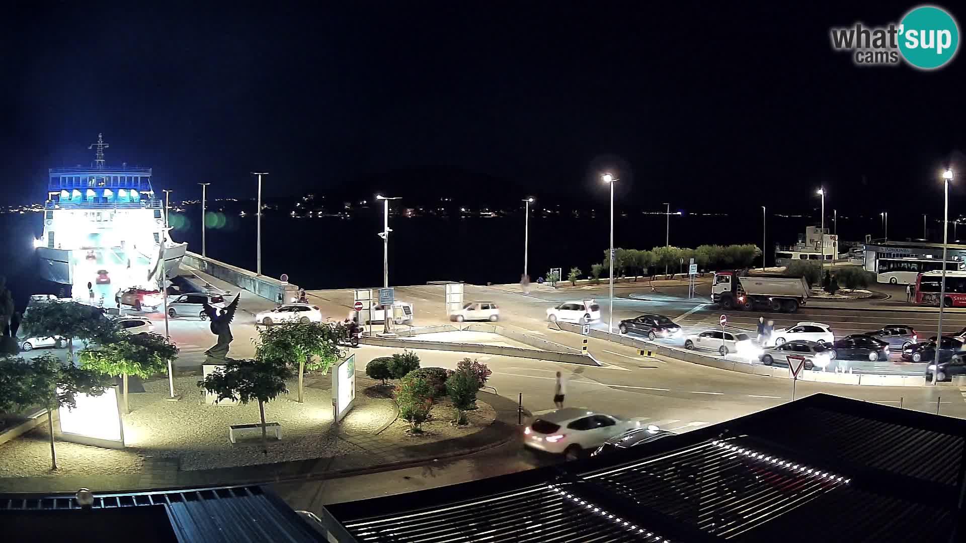 Webcam Ugliano – terminal traghetto da Preko a Zara