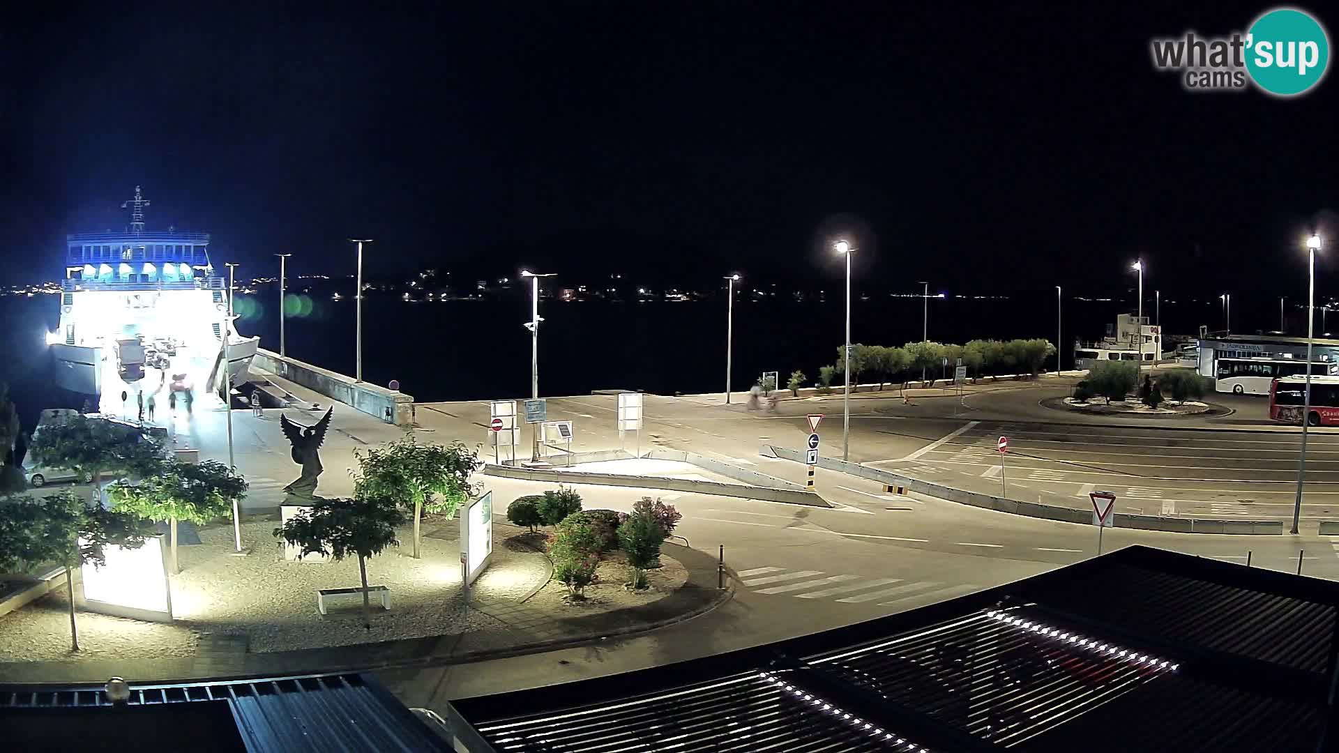 Webcam Ugliano – terminal traghetto da Preko a Zara