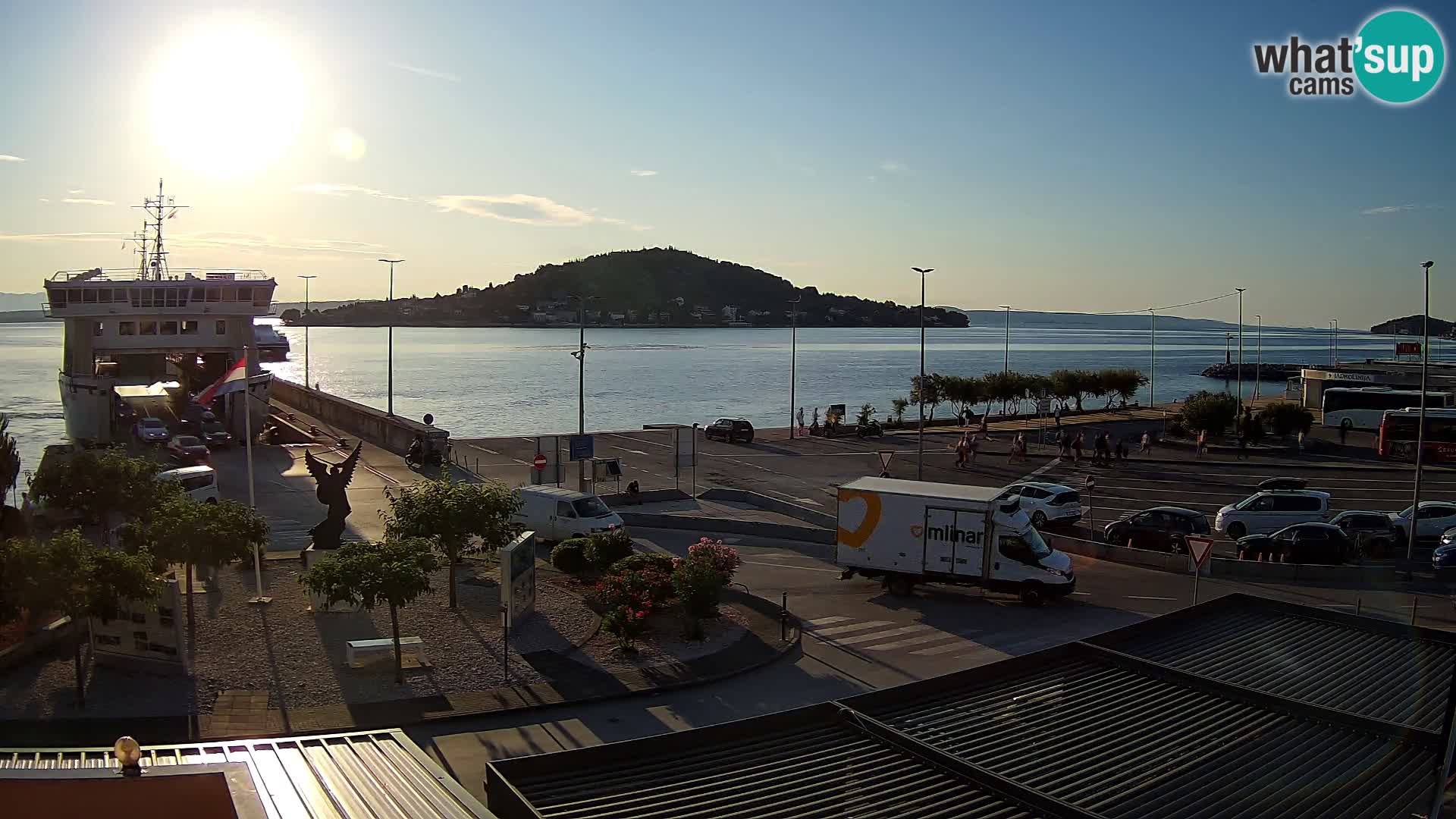 Web cam UGLJAN – Ferry de Preko à Zadar