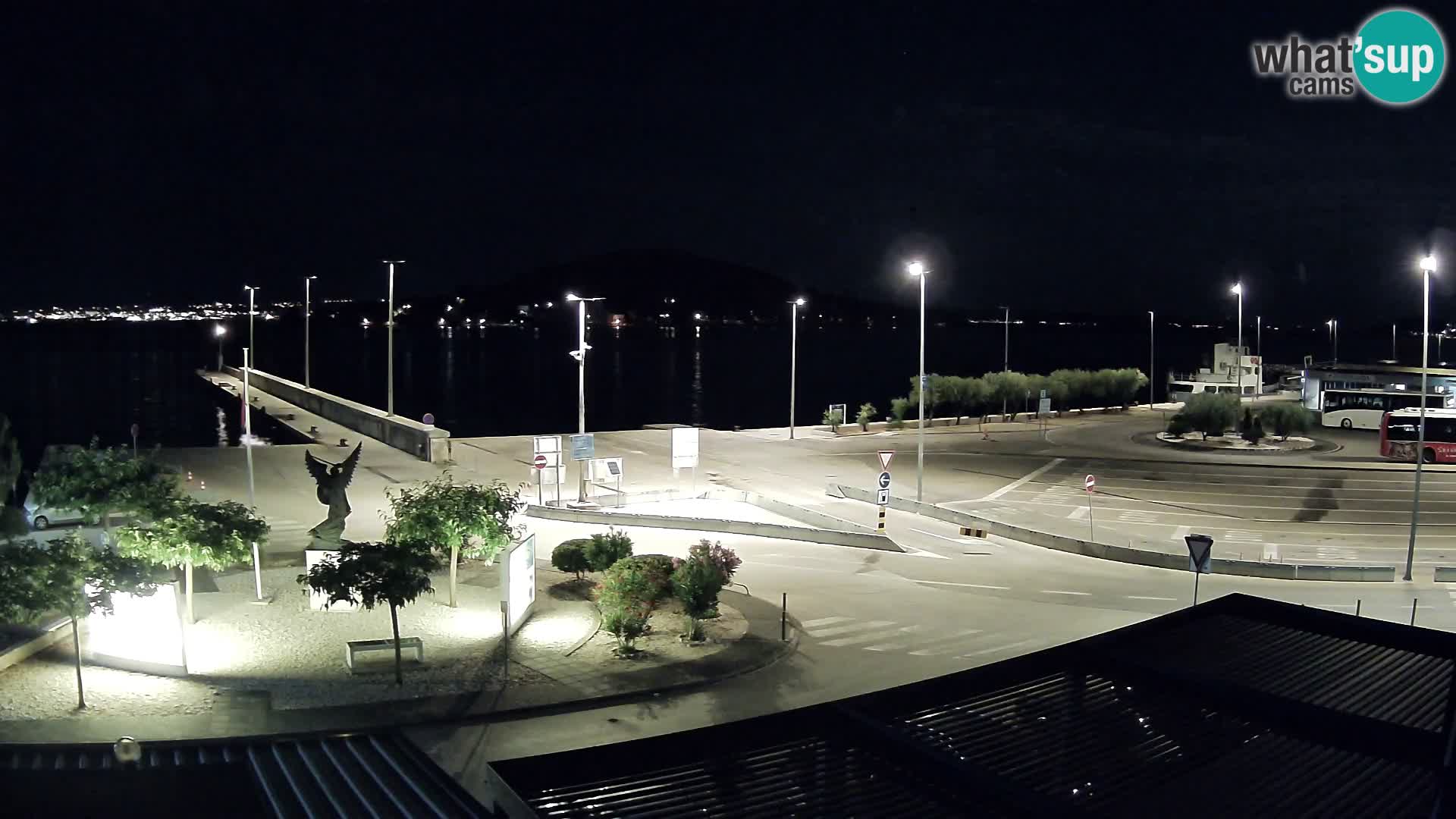 Webcam Ugliano – terminal traghetto da Preko a Zara