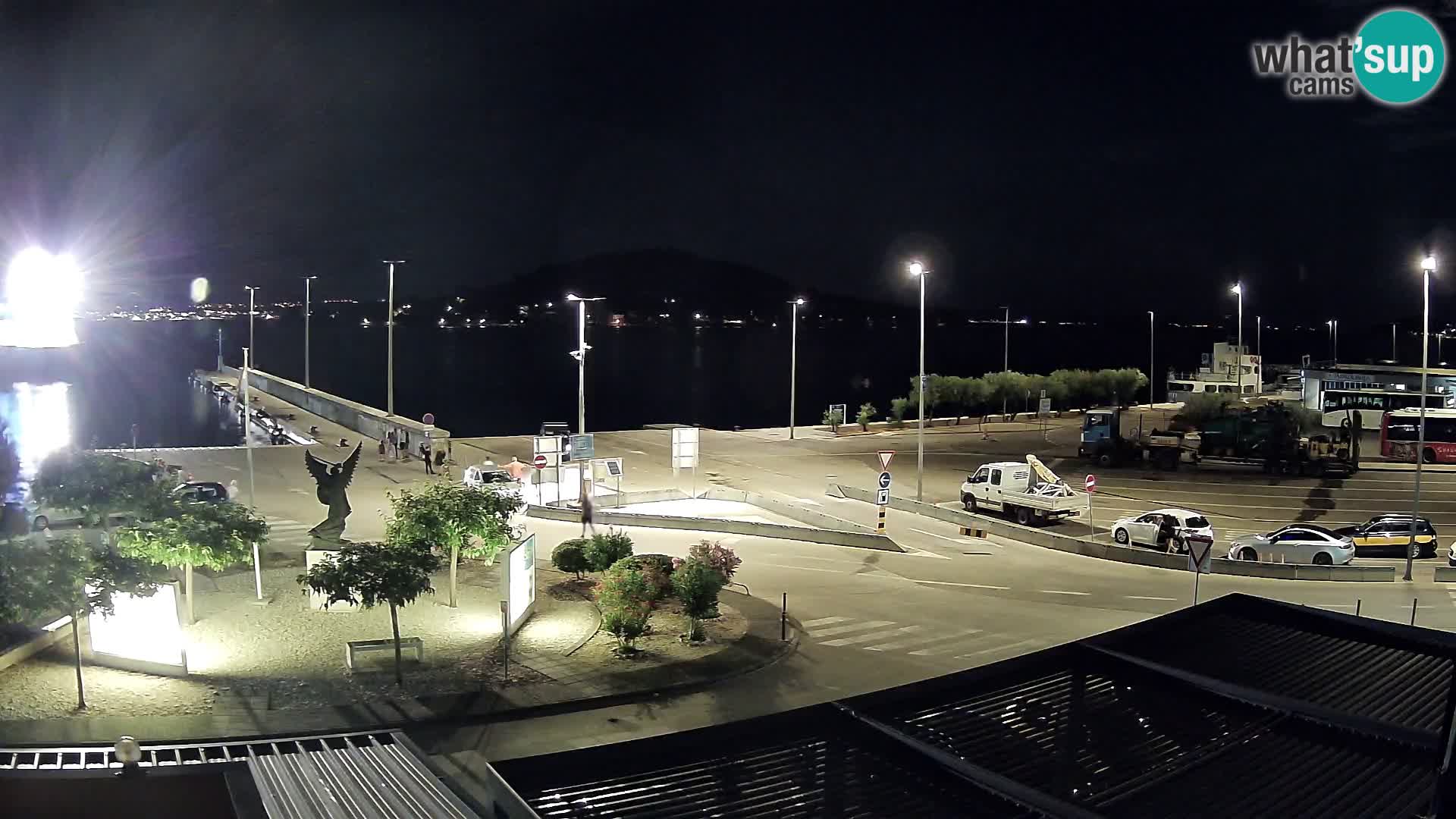 Webcam Ugliano – terminal traghetto da Preko a Zara