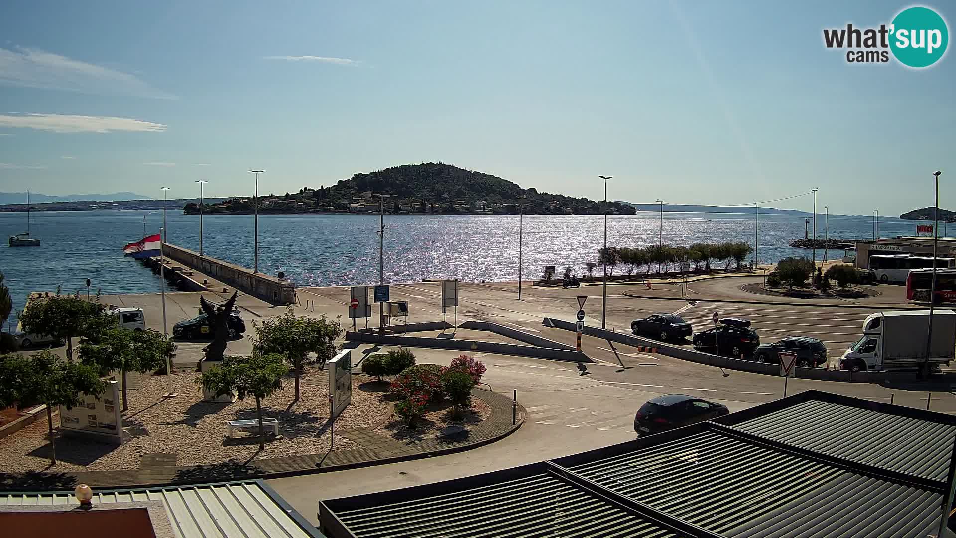 Webcam Ugljan – Preko Ferry to Zadar