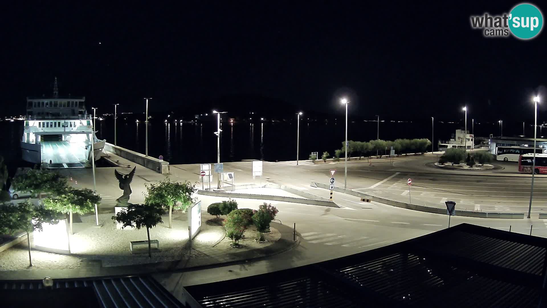 Webcam Ugliano – terminal traghetto da Preko a Zara